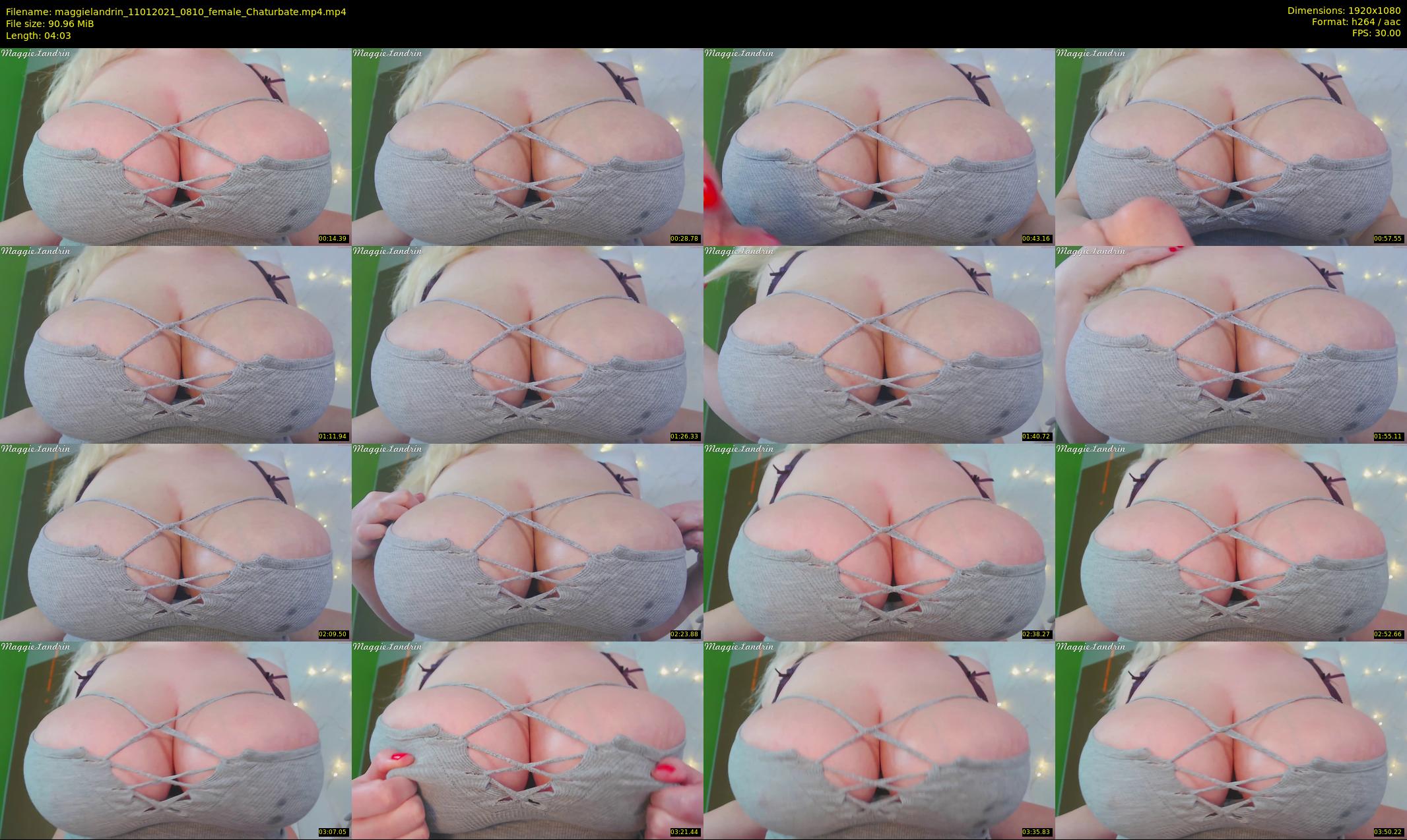 maggielandrin — 5 minute Chaturbate female cam show recording, 1080p, Jan 11, 2021