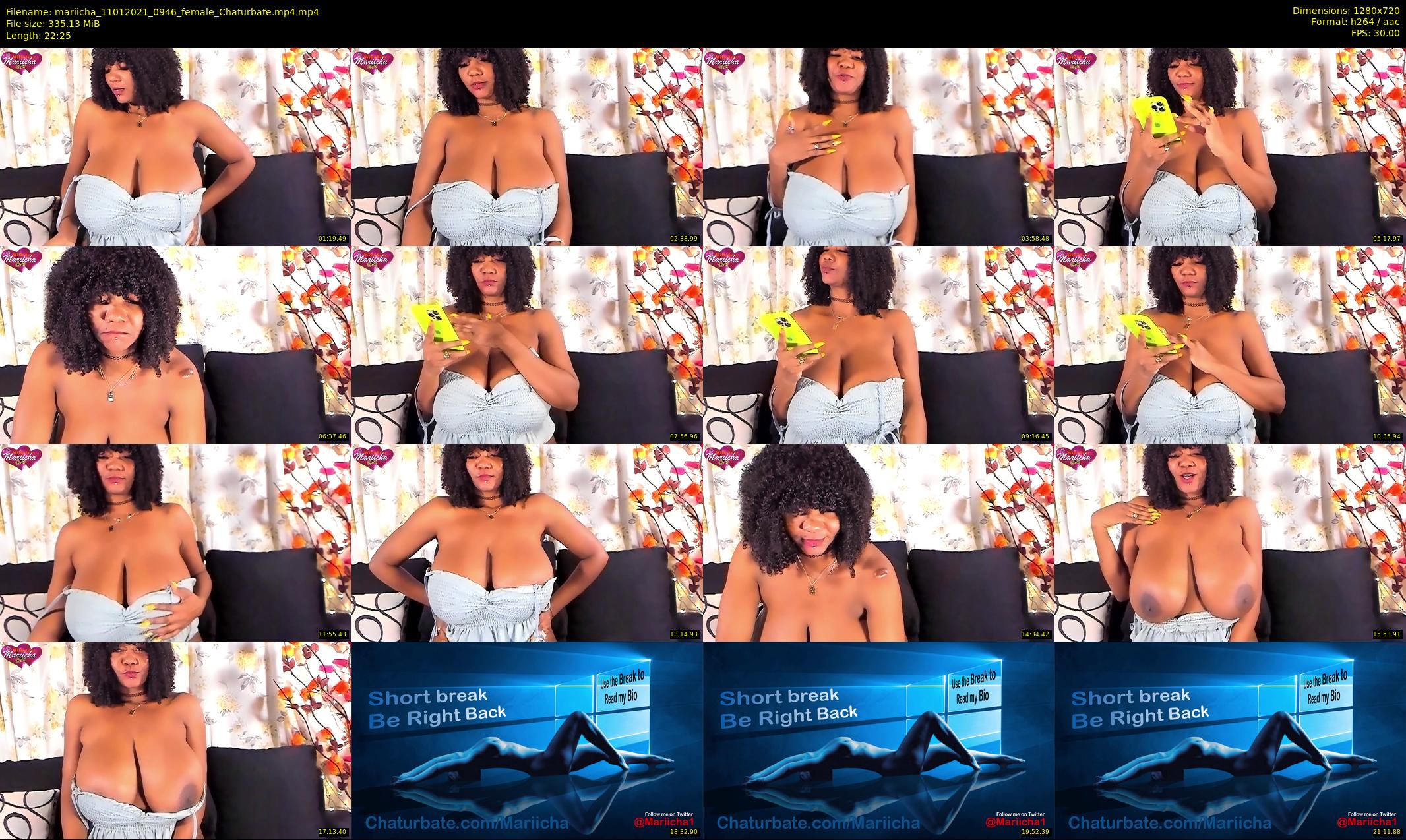 mariicha — 23 minute Chaturbate female cam show recording, 720p, Jan 11, 2021