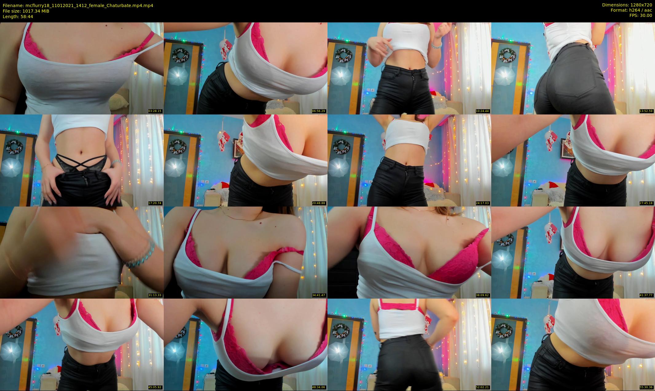 mcflurry18 — 59 minute Chaturbate female cam show recording, 720p, Jan 11, 2021
