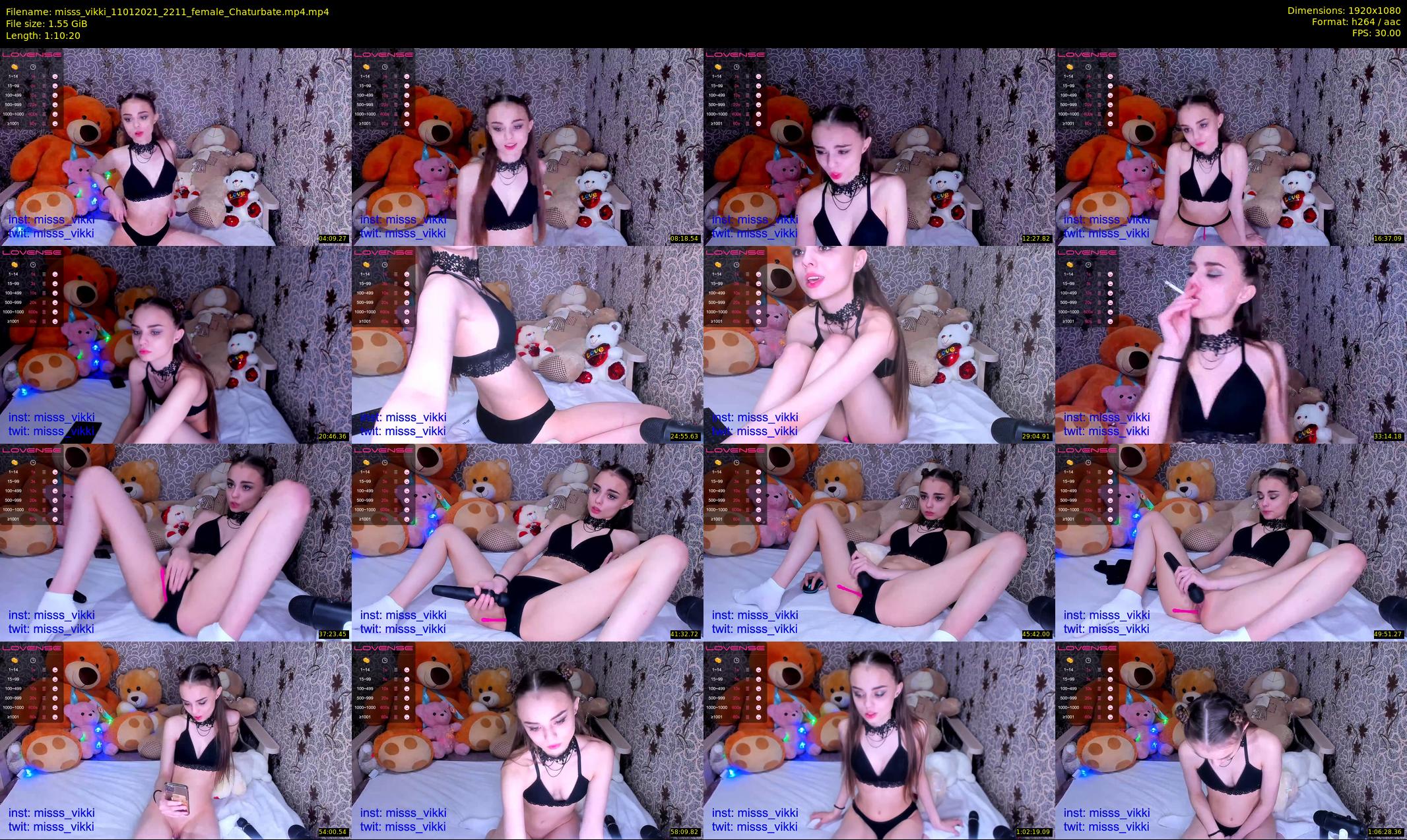 misss_vikki — 71 minute Chaturbate female cam show recording, 1080p, Jan 11, 2021