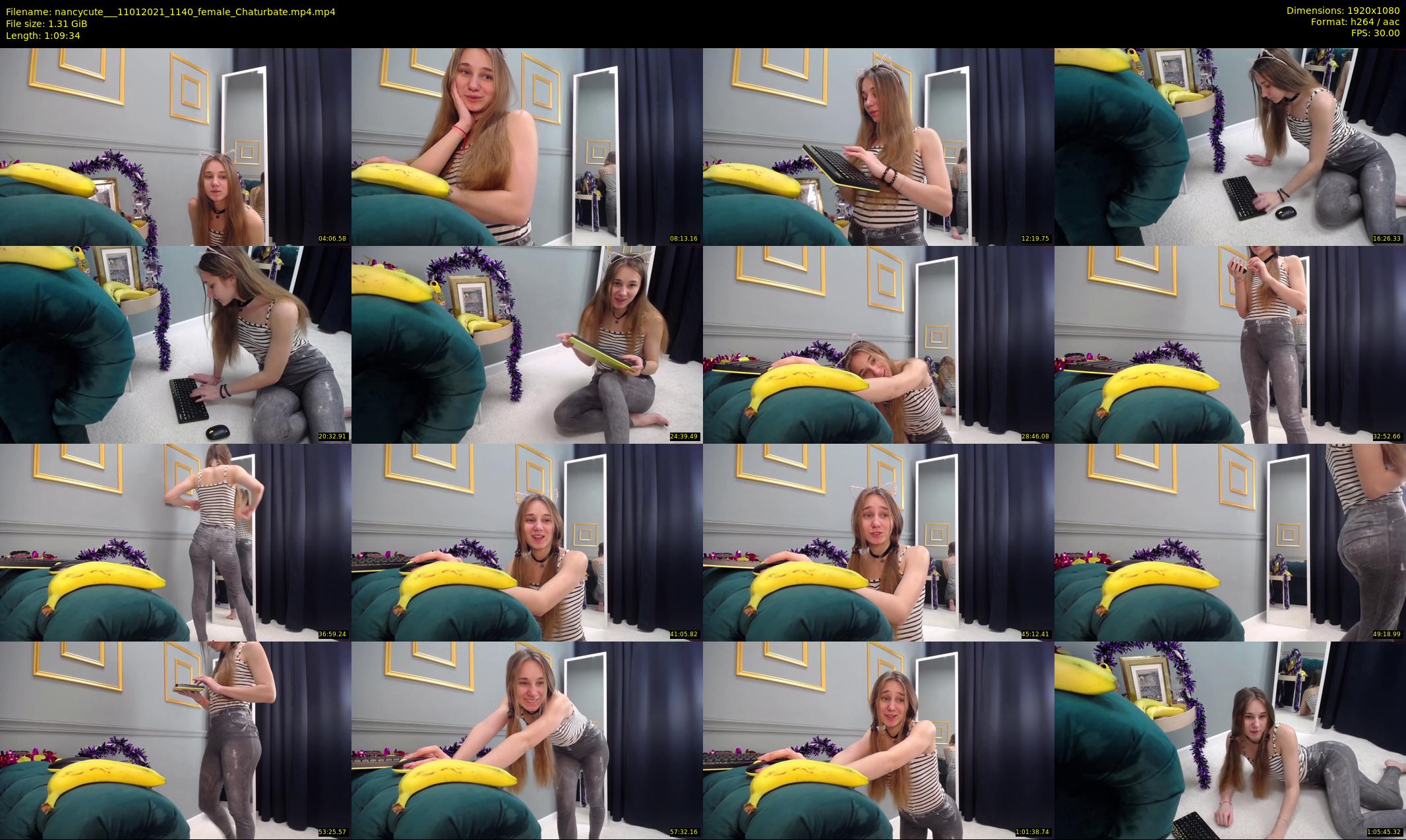 nancycute__ — 70 minute Chaturbate female cam show recording, 1080p, Jan 11, 2021