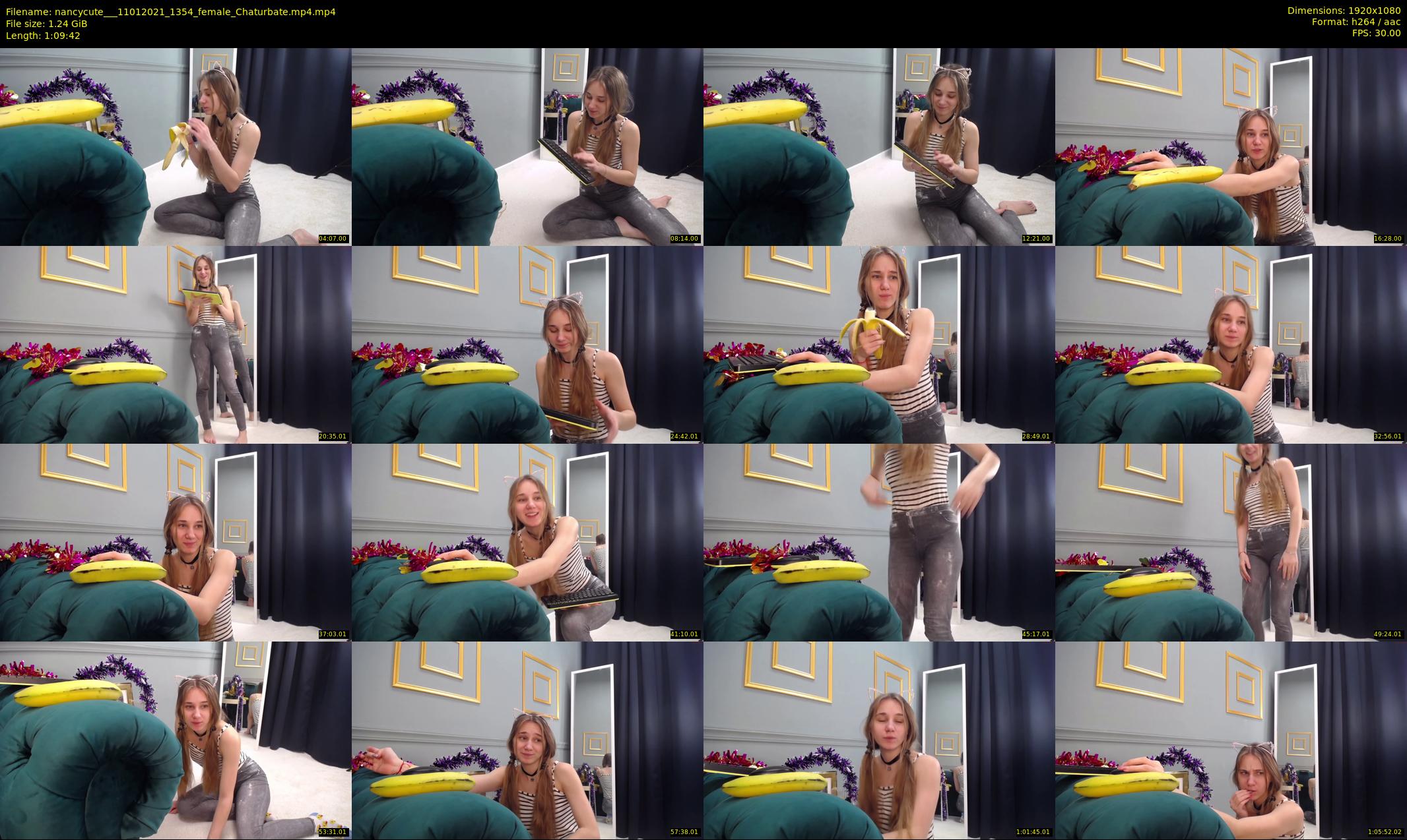 nancycute__ — 70 minute Chaturbate female cam show recording, 1080p, Jan 11, 2021