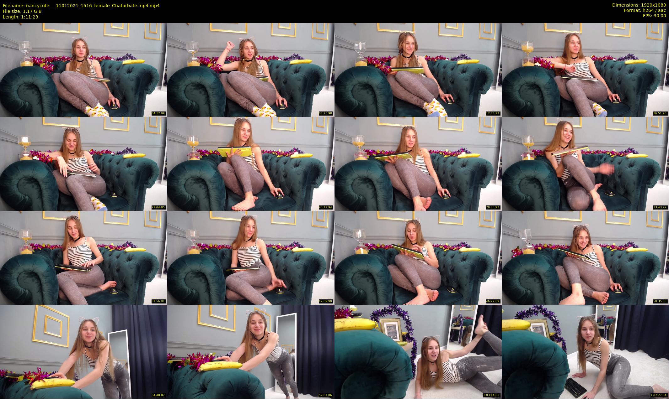 nancycute__ — 72 minute Chaturbate female cam show recording, 1080p, Jan 11, 2021