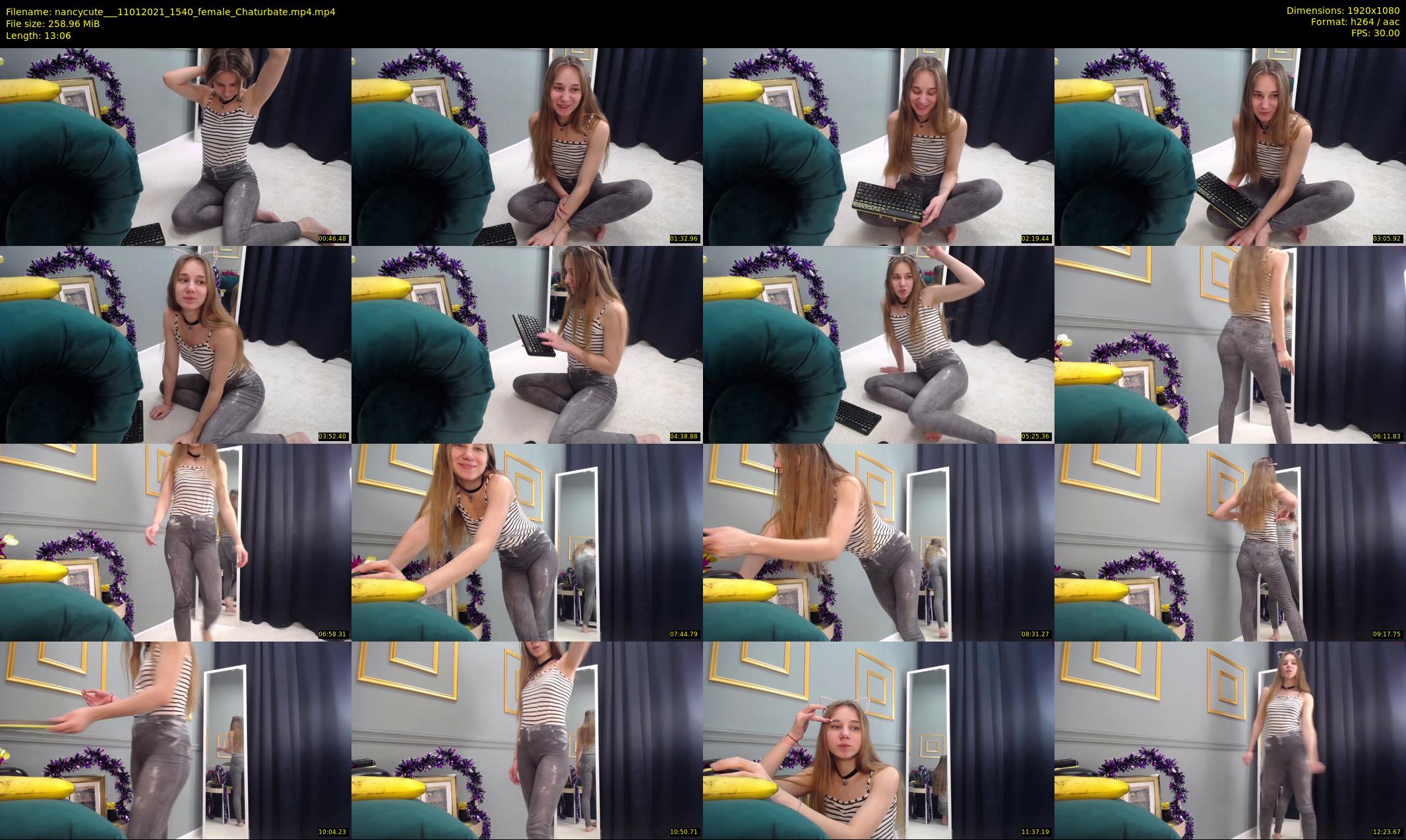nancycute__ — 14 minute Chaturbate female cam show recording, 1080p, Jan 11, 2021