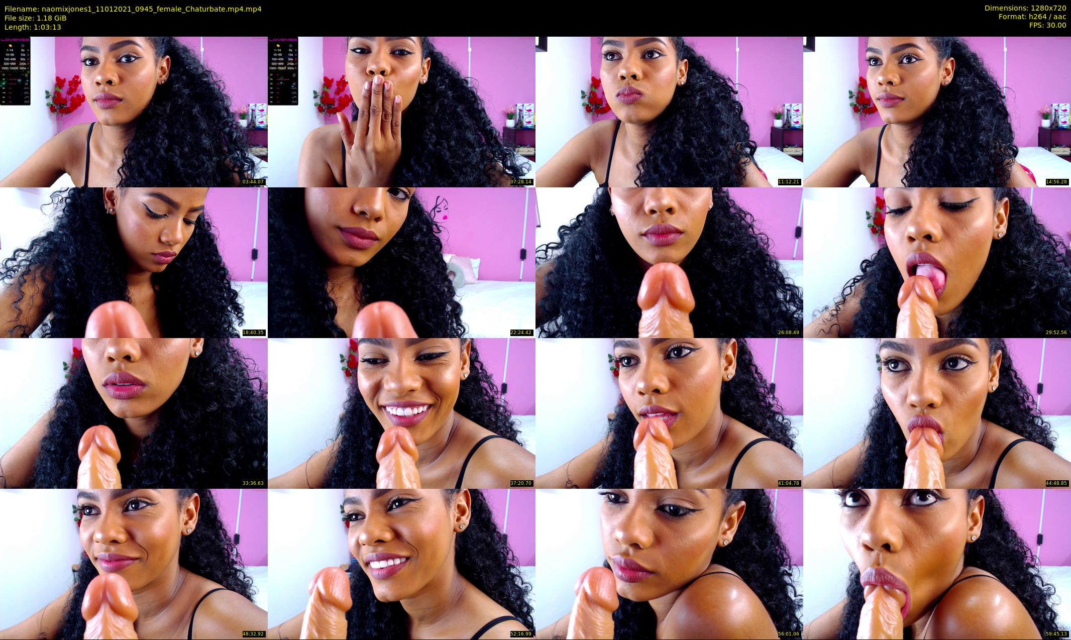 naomixjones1 — 64 minute Chaturbate female cam show recording, 720p, Jan 11, 2021