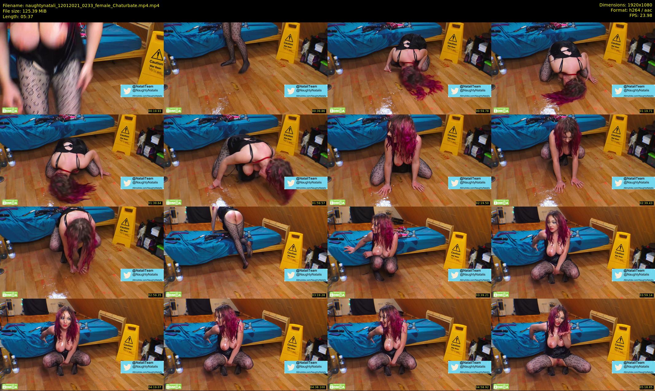 naughtynatali — 6 minute Chaturbate female cam show recording, 1080p, Jan 12, 2021