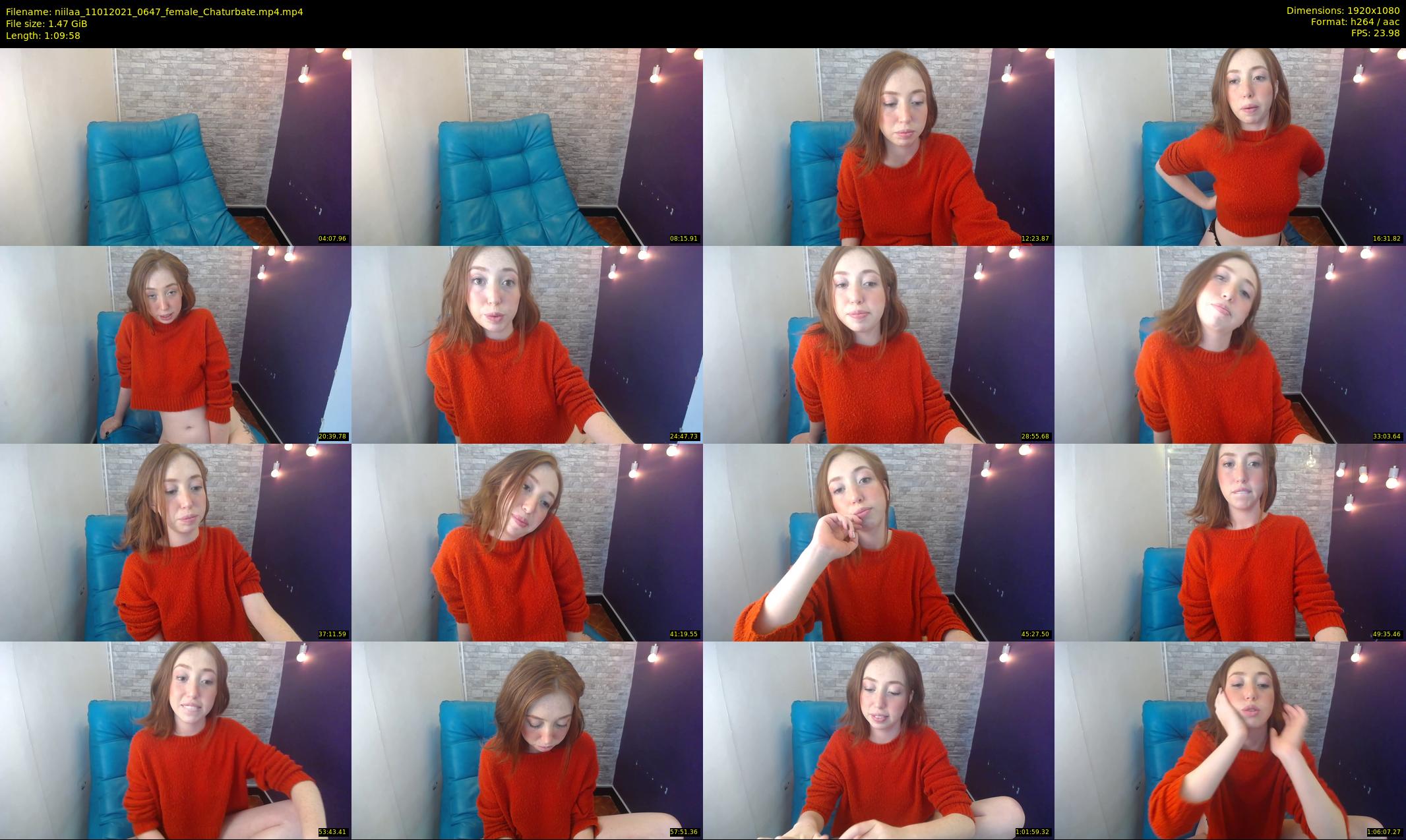 niilaa — 70 minute Chaturbate female cam show recording, 1080p, Jan 11, 2021