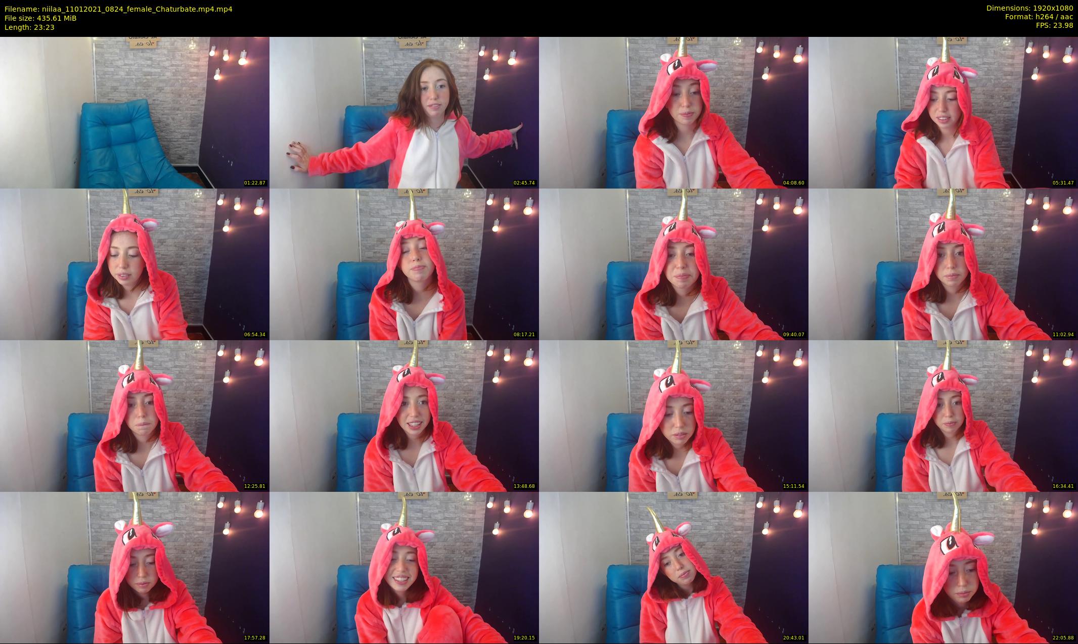 niilaa — 24 minute Chaturbate female cam show recording, 1080p, Jan 11, 2021