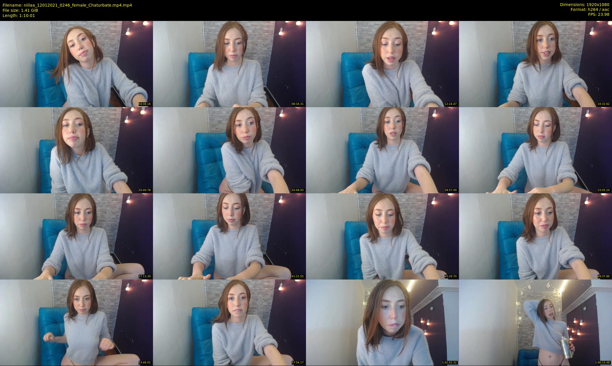 niilaa — 71 minute Chaturbate female cam show recording, 1080p, Jan 12, 2021