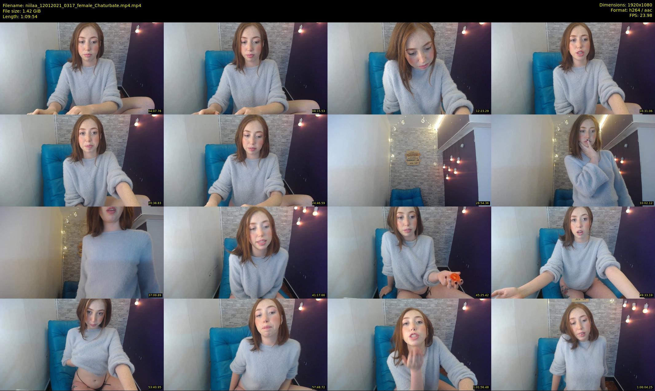 niilaa — 70 minute Chaturbate female cam show recording, 1080p, Jan 12, 2021