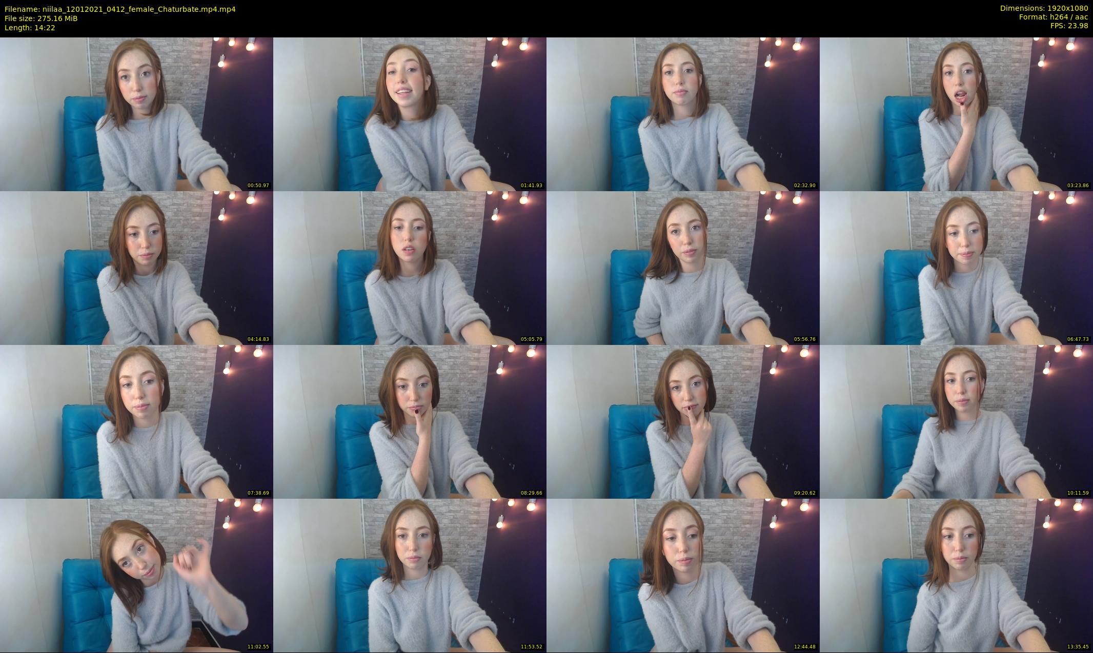 niilaa — 15 minute Chaturbate female cam show recording, 1080p, Jan 12, 2021