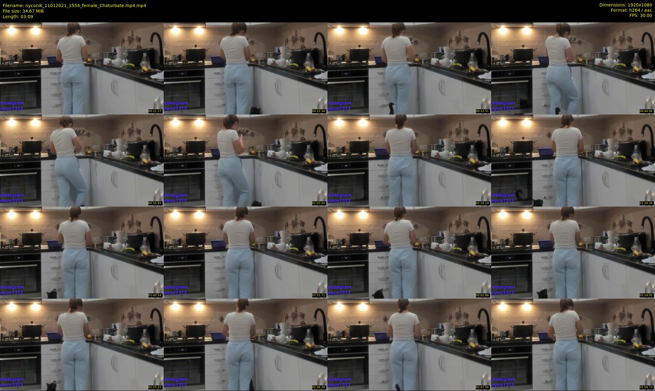 nyconik — 4 minute Chaturbate female cam show recording, 1080p, Jan 11, 2021