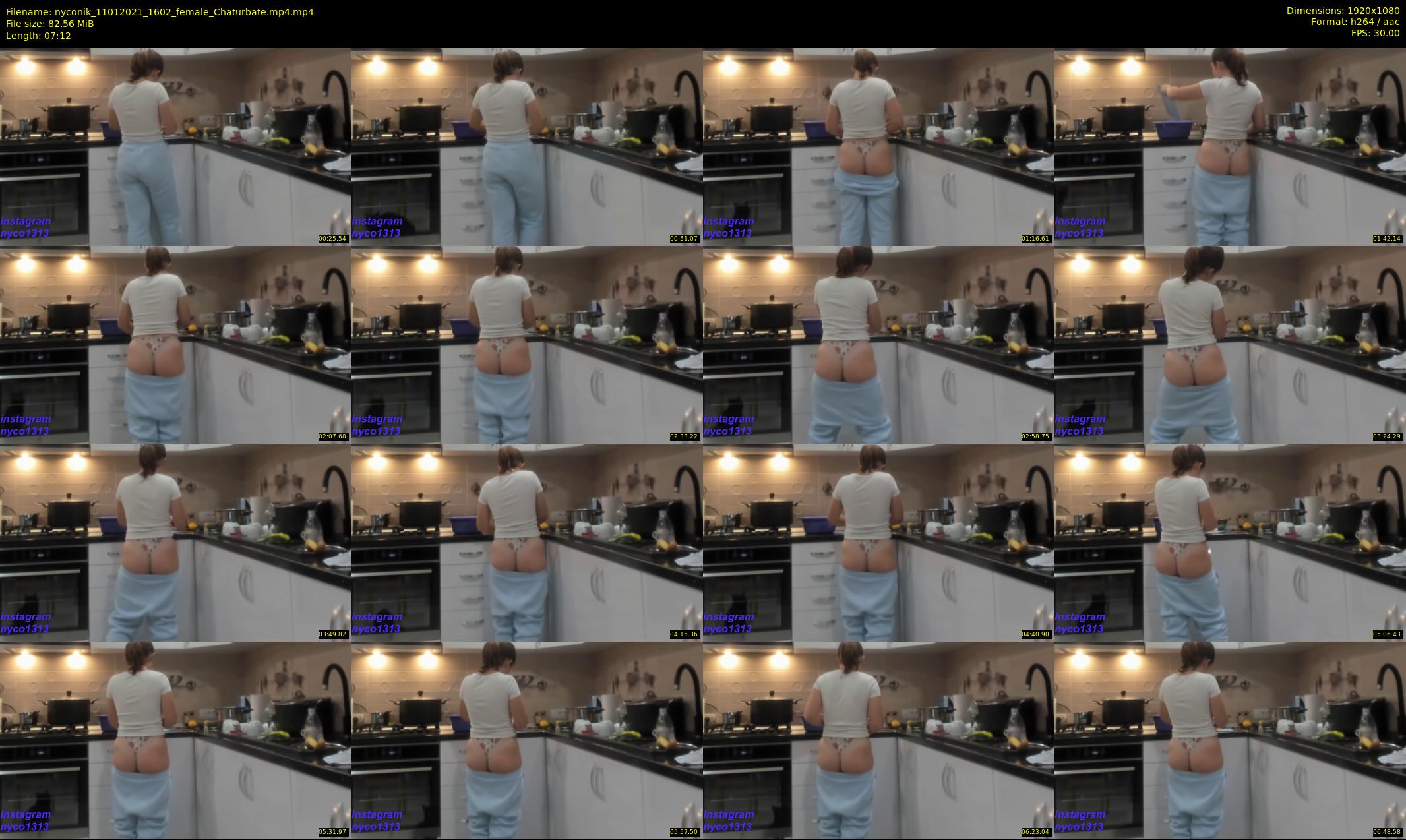 nyconik — 8 minute Chaturbate female cam show recording, 1080p, Jan 11, 2021