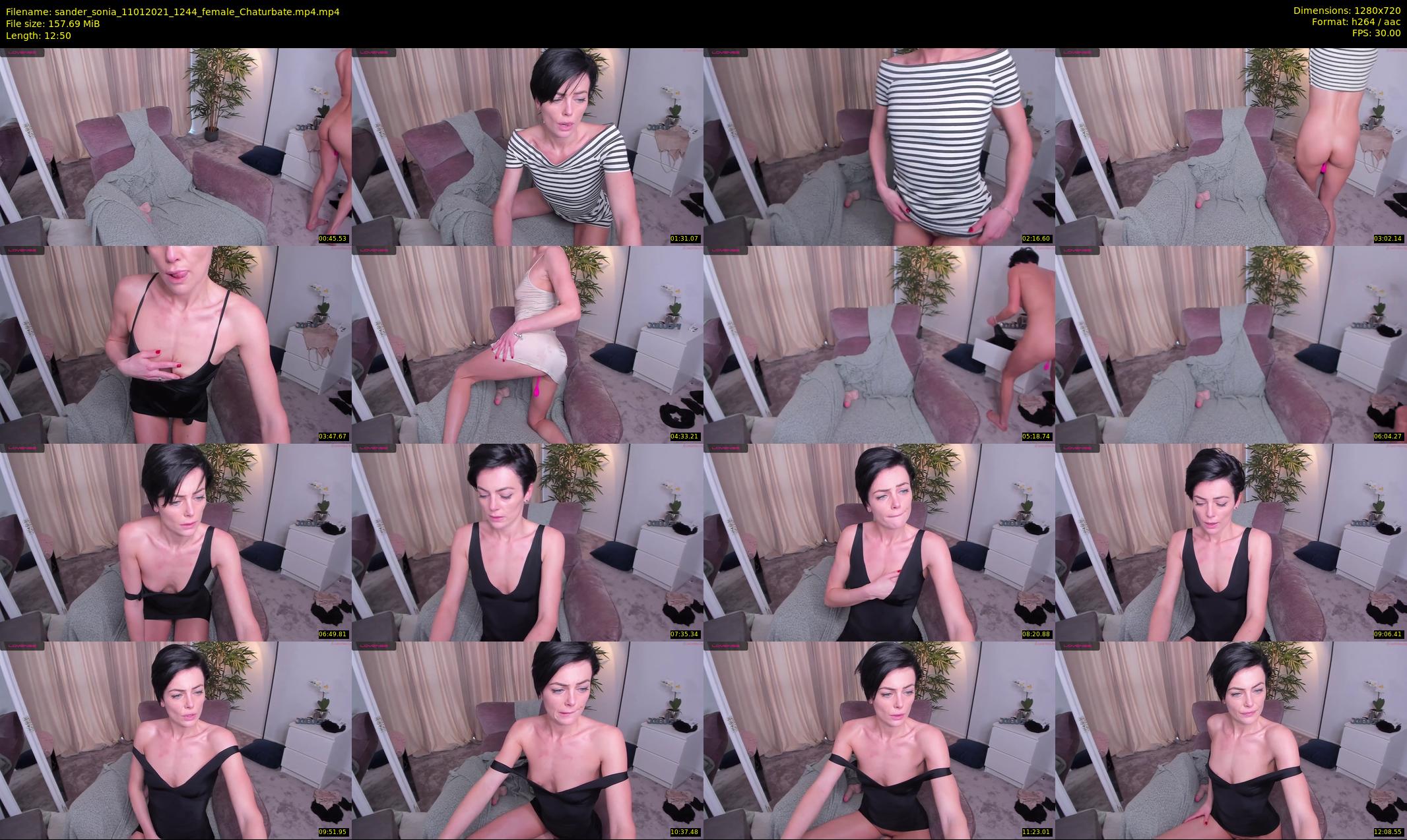 sander_sonia — 13 minute Chaturbate female cam show recording, 720p, Jan 11, 2021