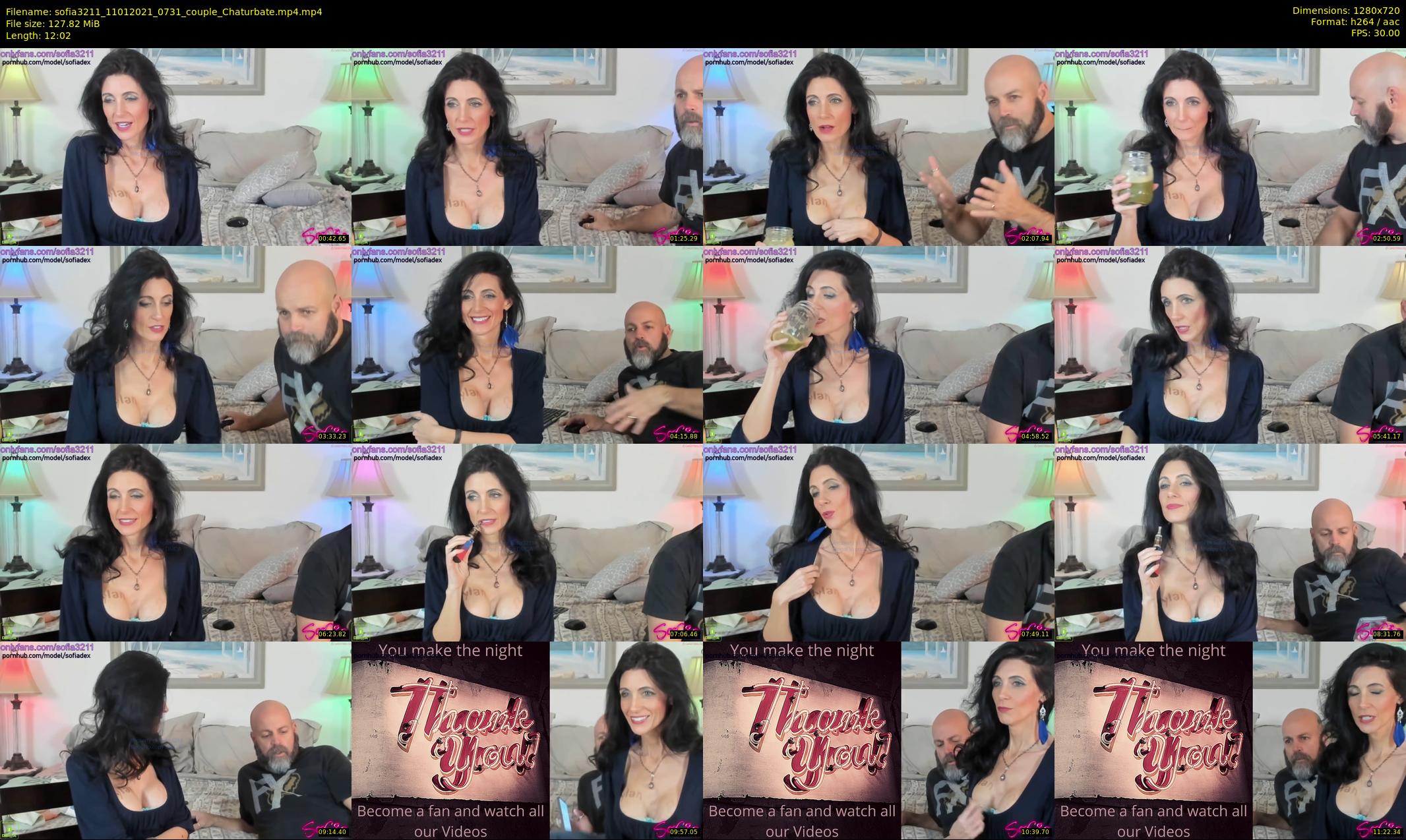 sofia3211 — 13 minute Chaturbate couple cam show recording, 720p, Jan 11, 2021