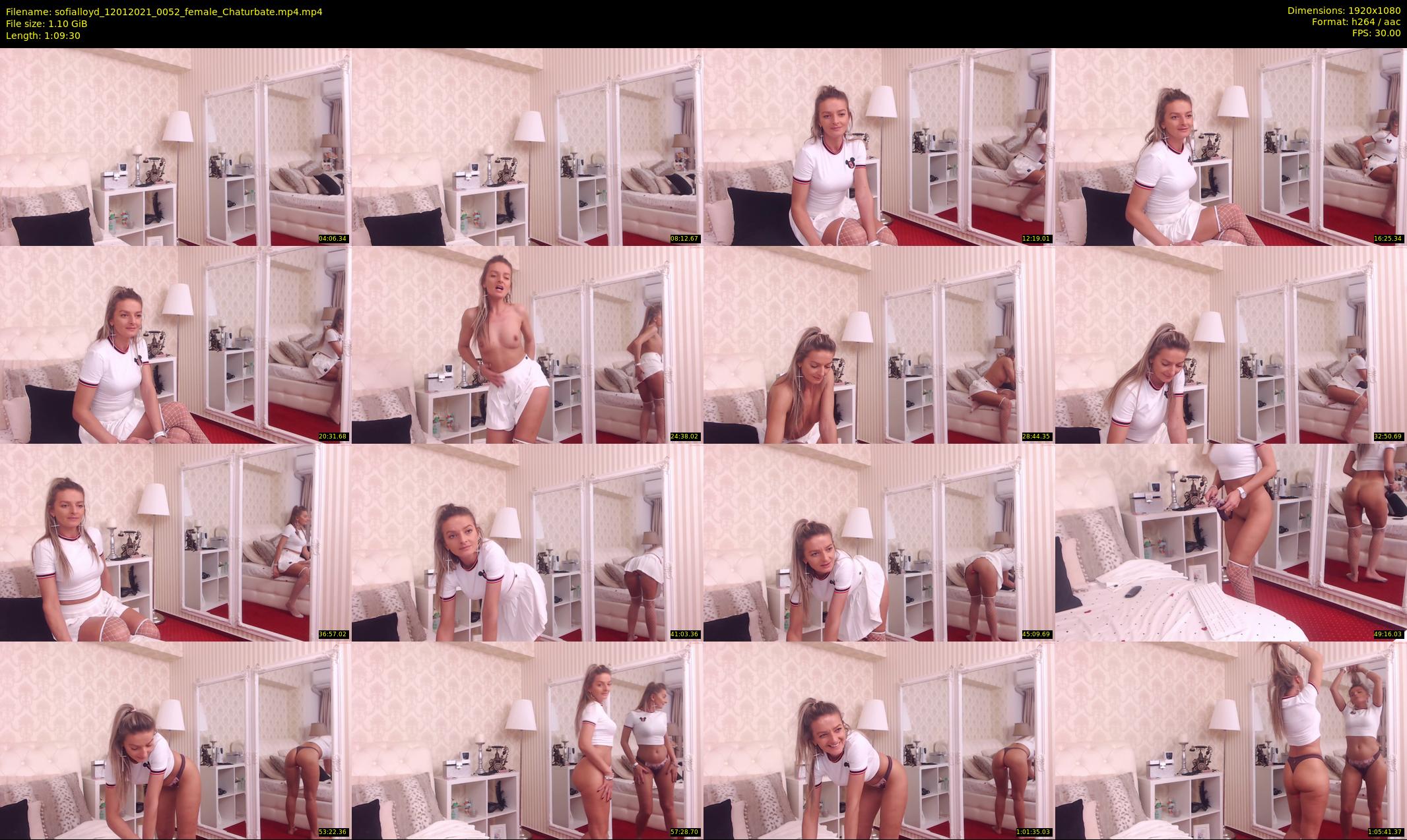 sofialloyd — 70 minute Chaturbate female cam show recording, 1080p, Jan 12, 2021