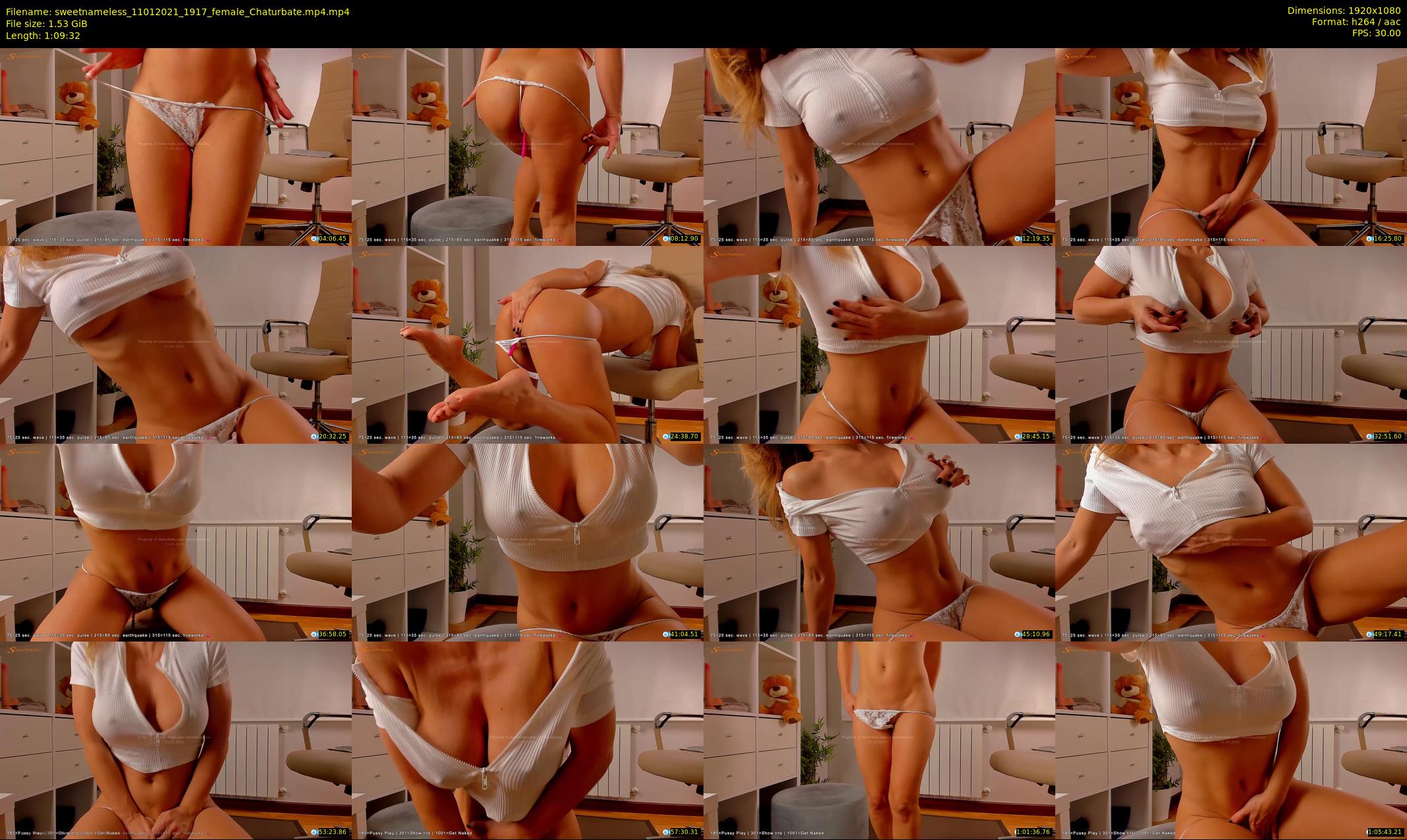 sweetnameless — 70 minute Chaturbate couple cam show recording, 1080p, Jan 11, 2021