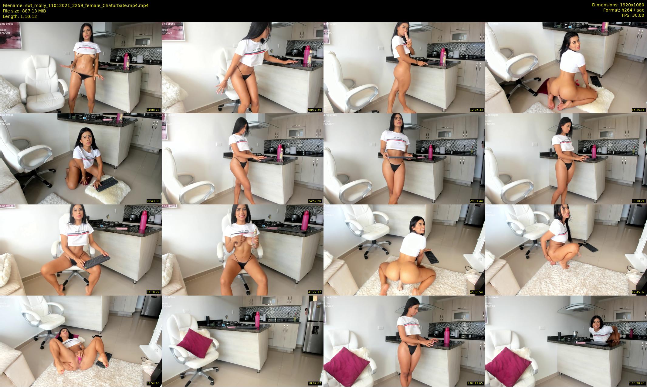 swt_molly — 71 minute Chaturbate female cam show recording, 1080p, Jan 11, 2021