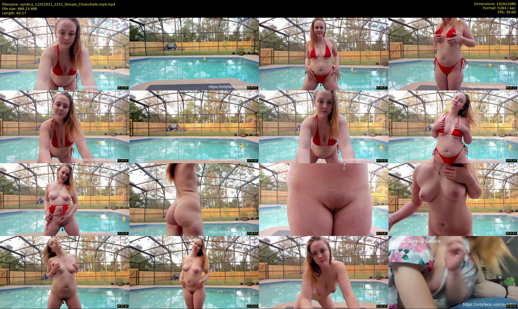 syndica — 41 minute Chaturbate female cam show recording, 1080p, Jan 11, 2021