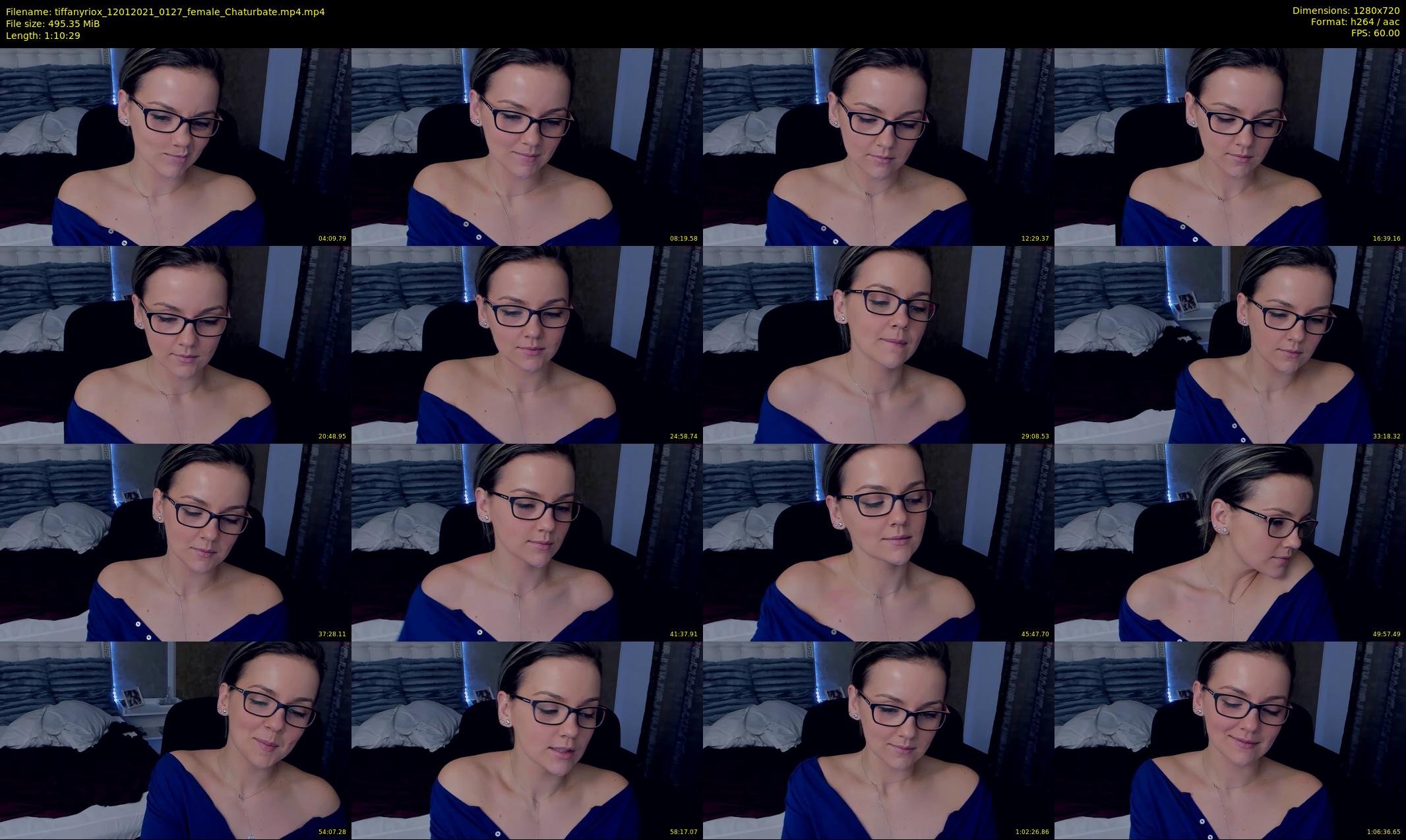 tiffanyriox — 71 minute Chaturbate female cam show recording, 720p, Jan 12, 2021
