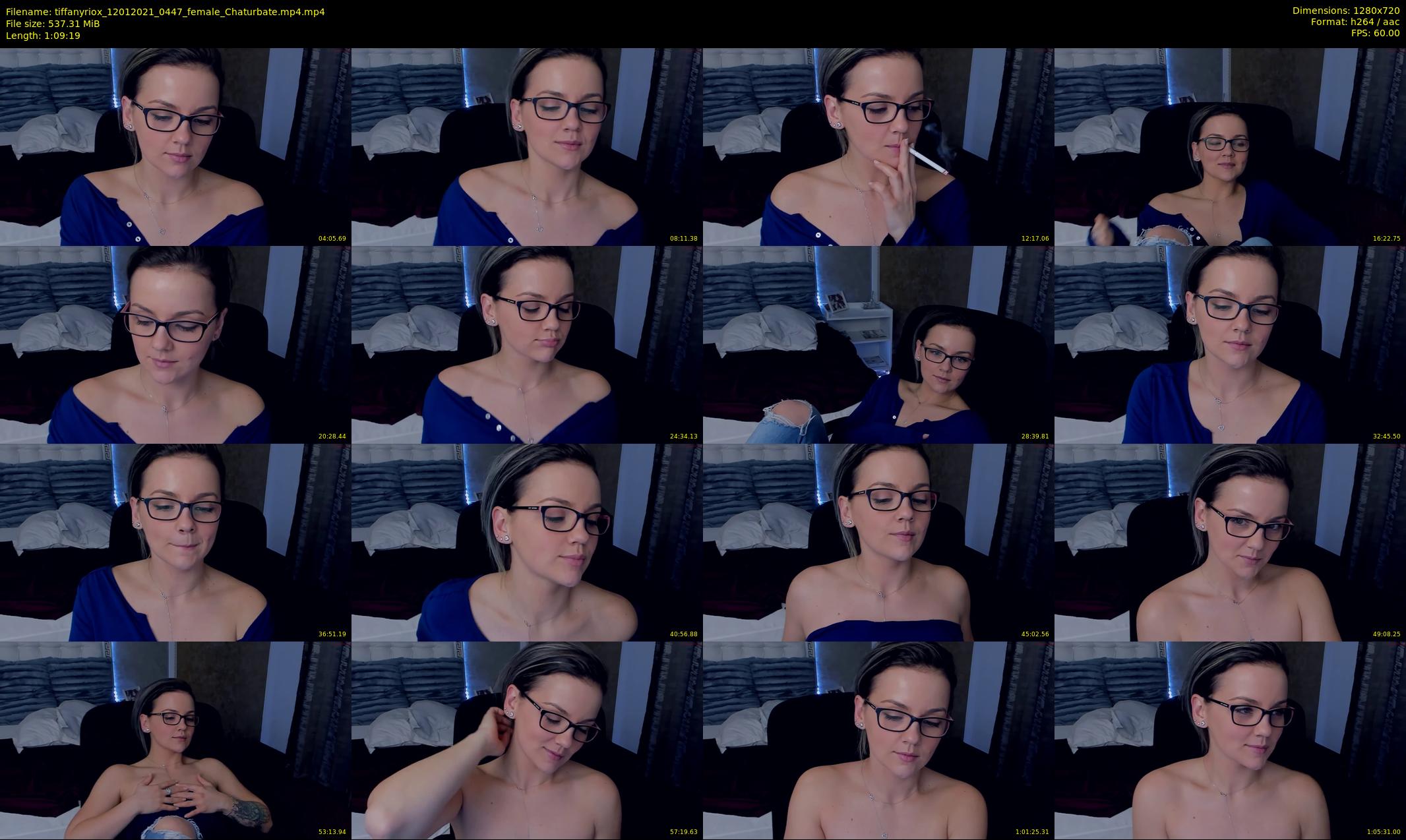 tiffanyriox — 70 minute Chaturbate female cam show recording, 720p, Jan 12, 2021