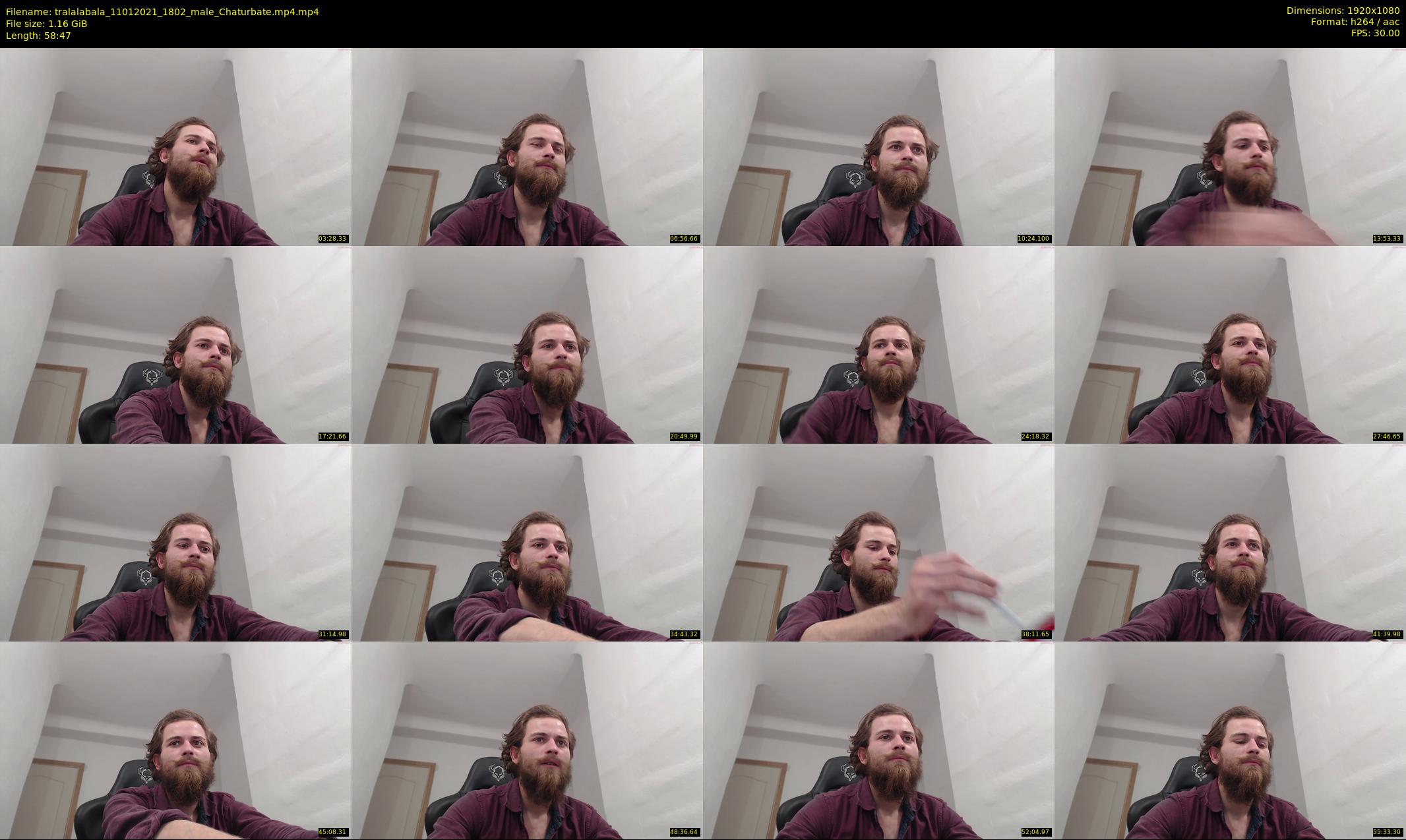 tralalabala — 59 minute Chaturbate male cam show recording, 1080p, Jan 11, 2021