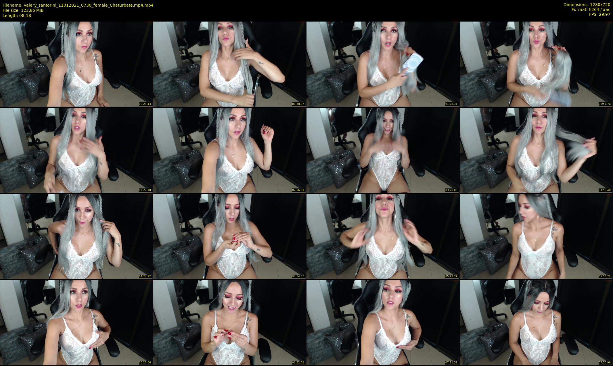 valery_santorini — 9 minute Chaturbate female cam show recording, 720p, Jan 11, 2021