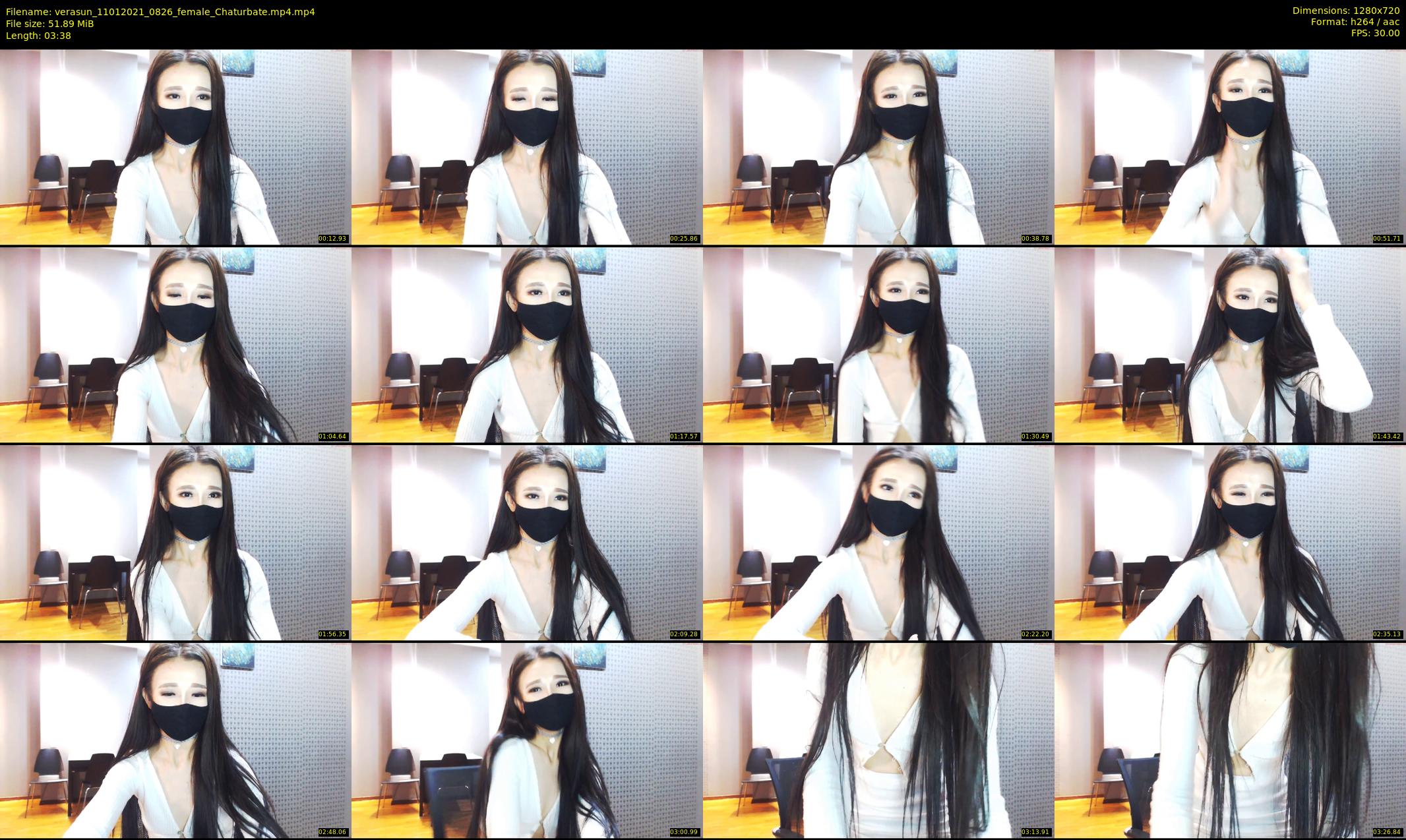 verasun — 4 minute Chaturbate female cam show recording, 720p, Jan 11, 2021