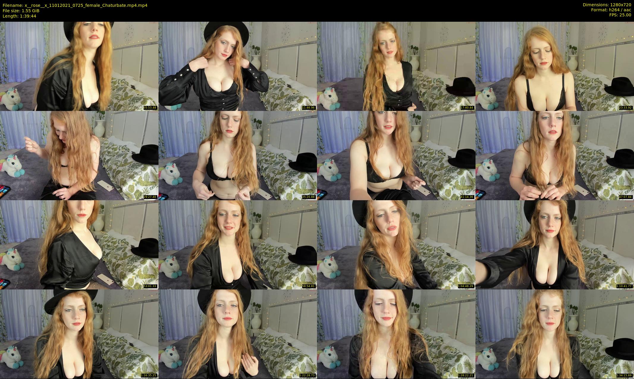 x__rose__x — 100 minute Chaturbate female cam show recording, 720p, Jan 11, 2021