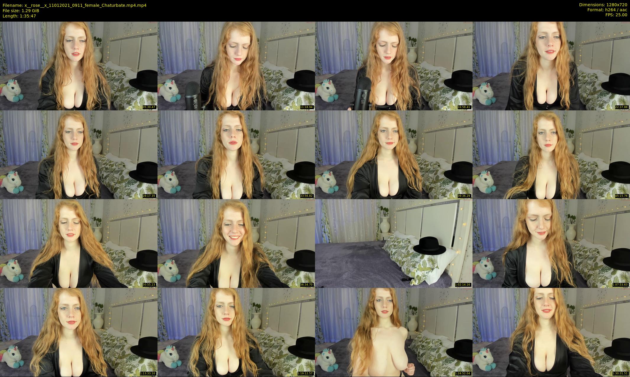 x__rose__x — 96 minute Chaturbate female cam show recording, 720p, Jan 11, 2021