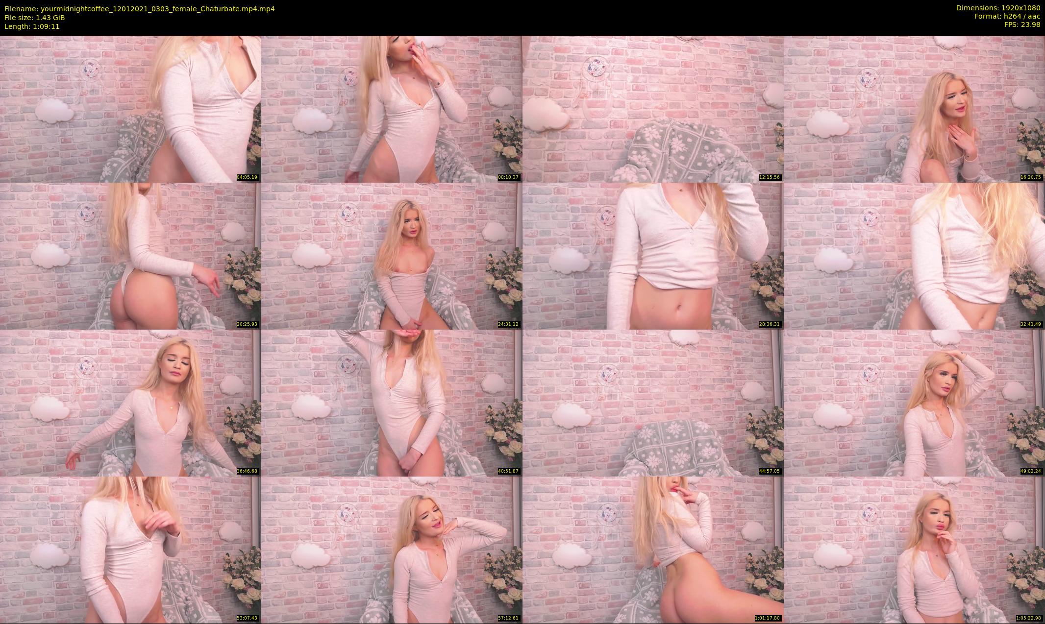 yourmidnightcoffee — 70 minute Chaturbate female cam show recording, 1080p, Jan 12, 2021