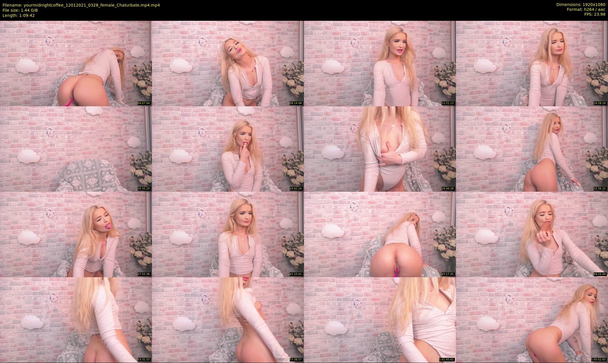 yourmidnightcoffee — 70 minute Chaturbate female cam show recording, 1080p, Jan 12, 2021