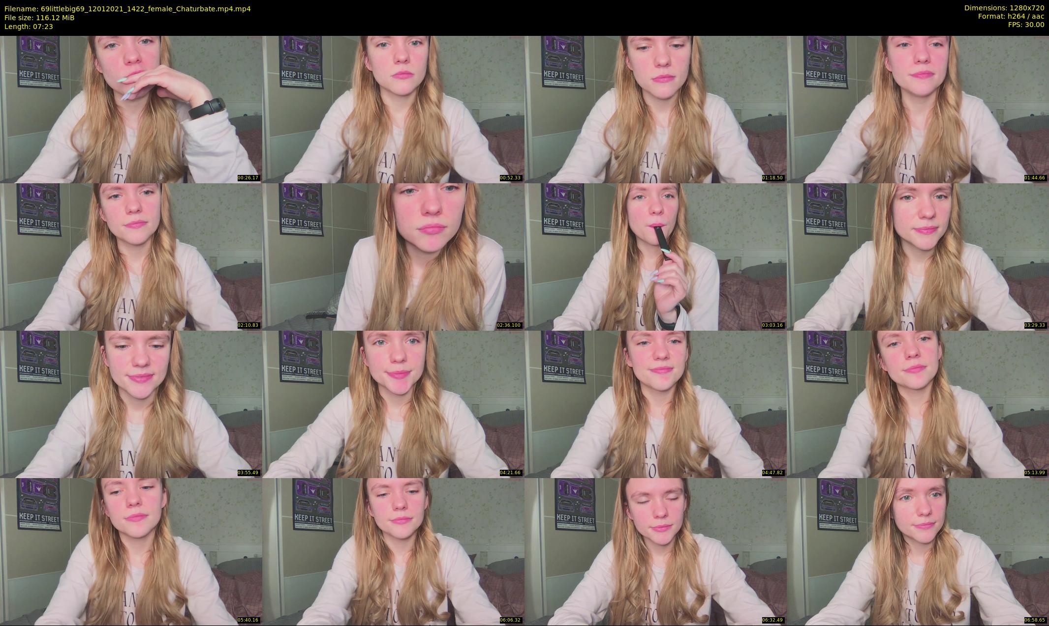 69littlebig69 — 8 minute Chaturbate couple cam show recording, 720p, Jan 12, 2021