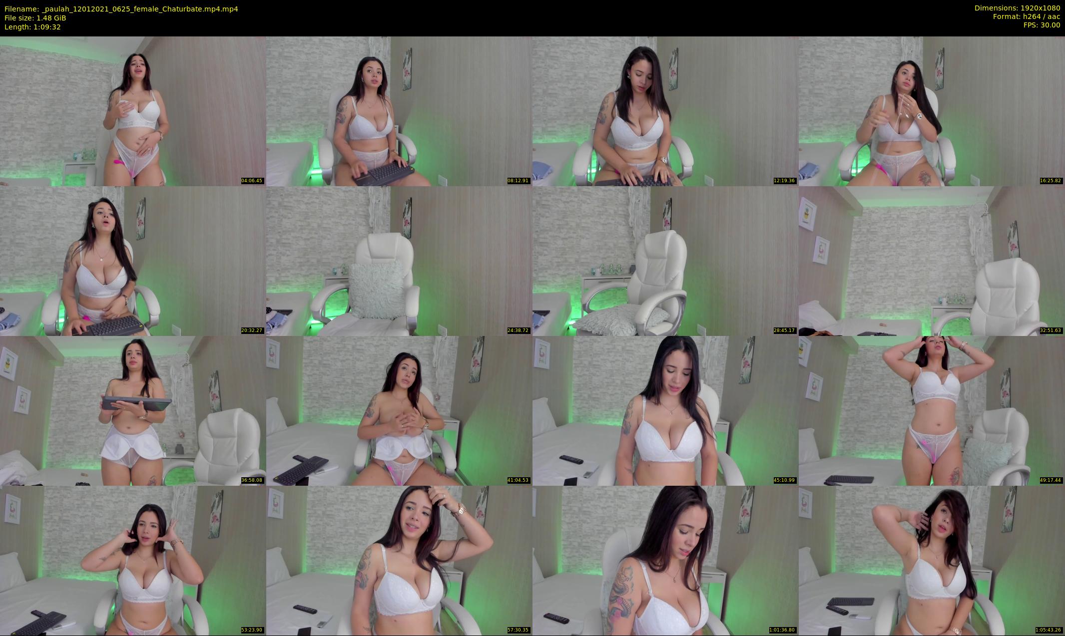 _paulah — 70 minute Chaturbate female cam show recording, 1080p, Jan 12, 2021