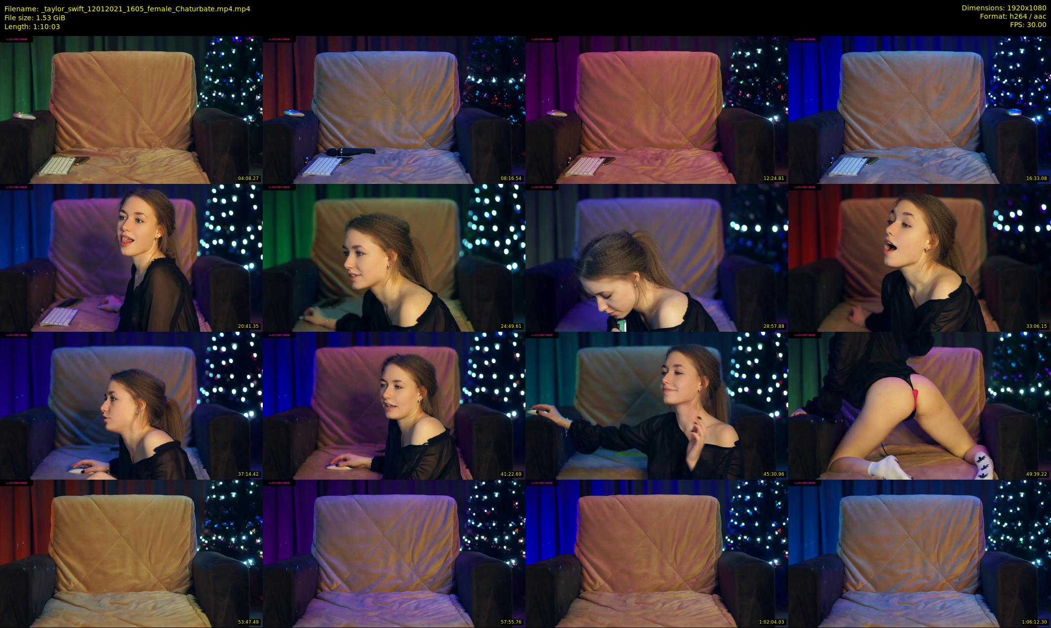_taylor_swift — 71 minute Chaturbate female cam show recording, 1080p, Jan 12, 2021