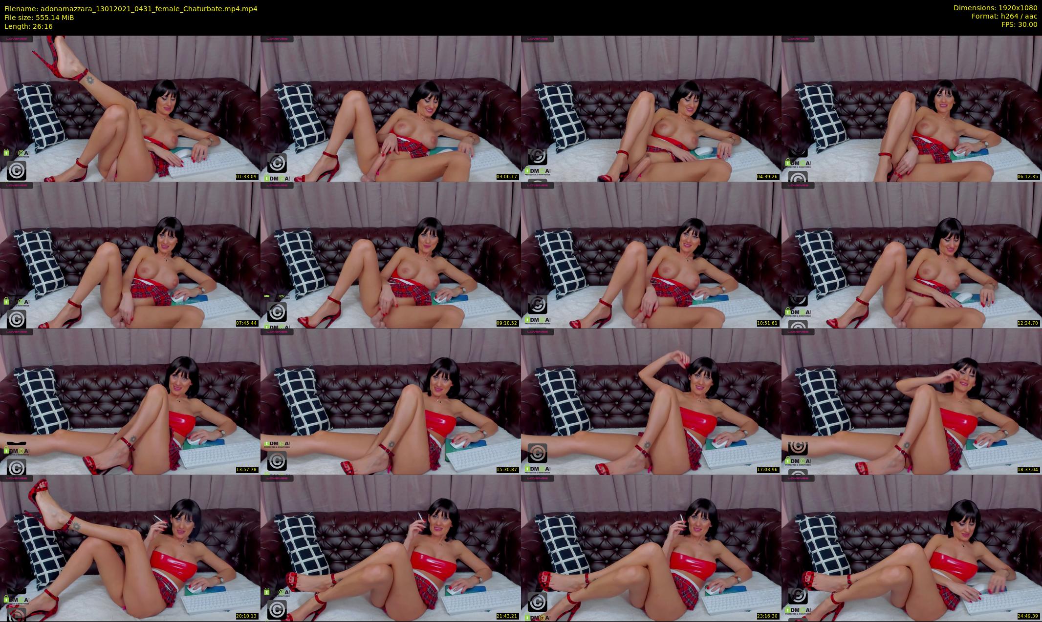 adonamazzara — 27 minute Chaturbate female cam show recording, 1080p, Jan 13, 2021