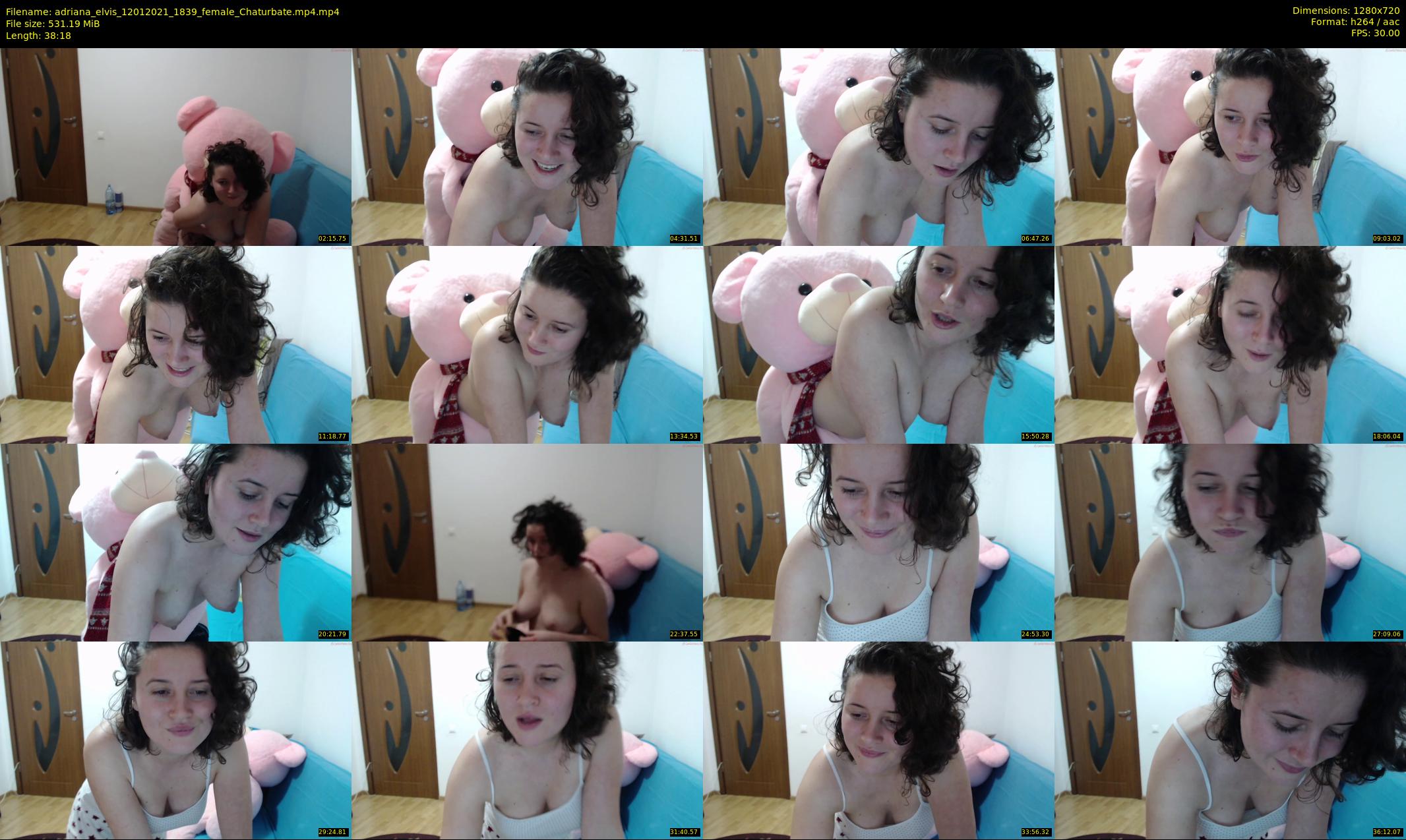 adriana_elvis — 39 minute Chaturbate couple cam show recording, 720p, Jan 12, 2021