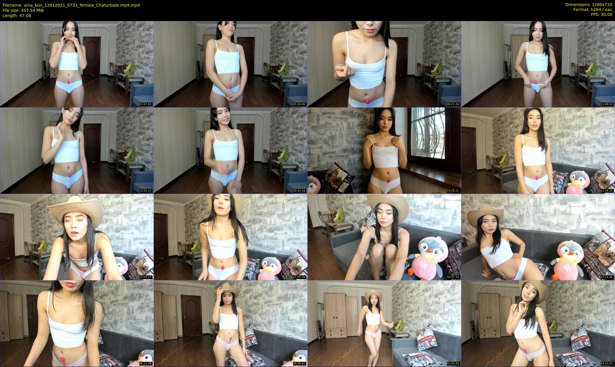 aina_kun — 48 minute Chaturbate female cam show recording, 720p, Jan 12, 2021
