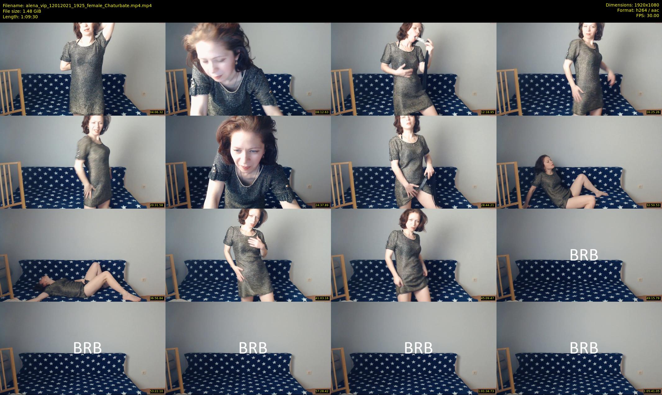 alena_vip — 70 minute Chaturbate female cam show recording, 1080p, Jan 12, 2021