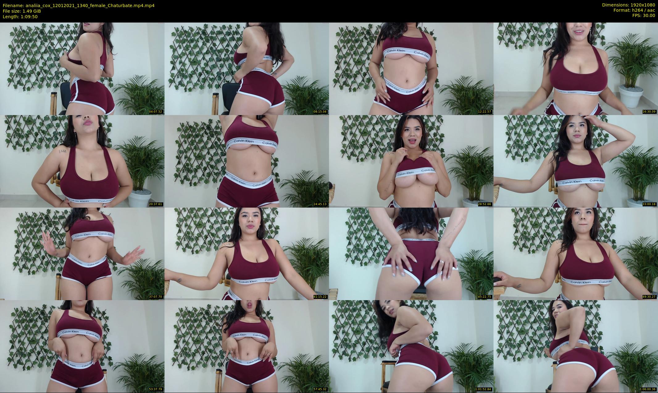 analiia_cox — 70 minute Chaturbate female cam show recording, 1080p, Jan 12, 2021