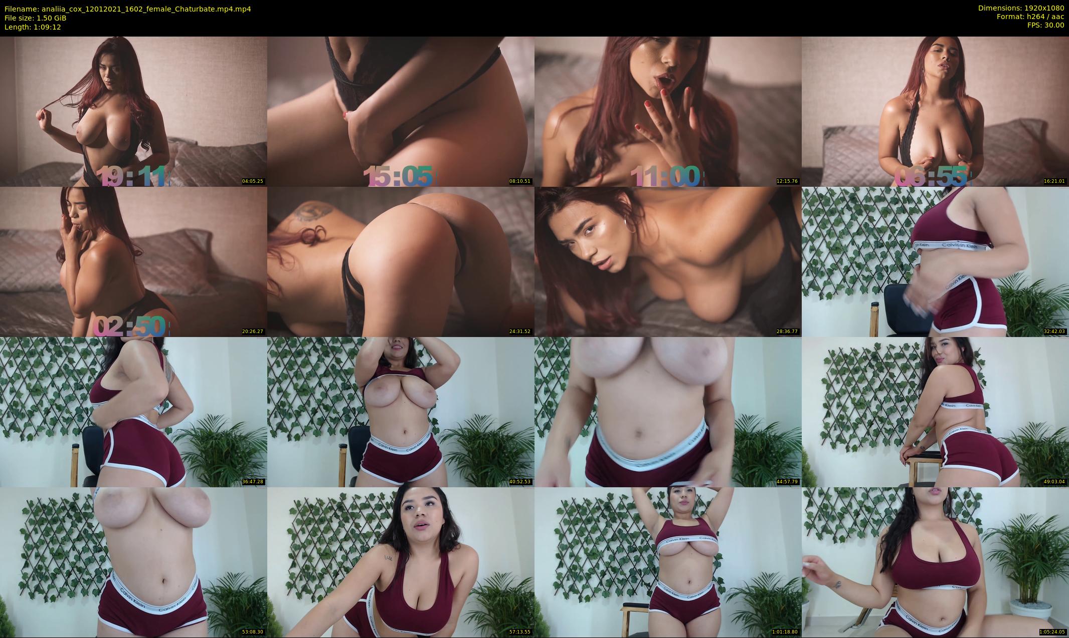 analiia_cox — 70 minute Chaturbate female cam show recording, 1080p, Jan 12, 2021