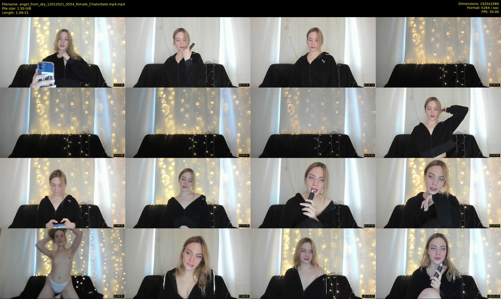 angel_from_sky — 70 minute Chaturbate female cam show recording, 1080p, Jan 12, 2021
