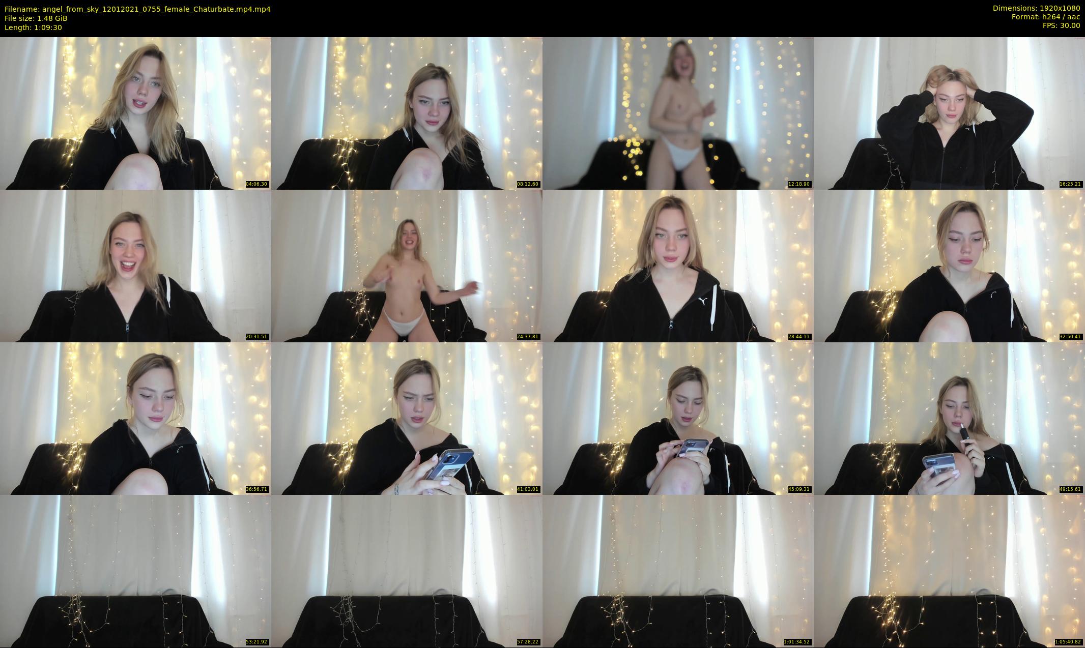 angel_from_sky — 70 minute Chaturbate female cam show recording, 1080p, Jan 12, 2021