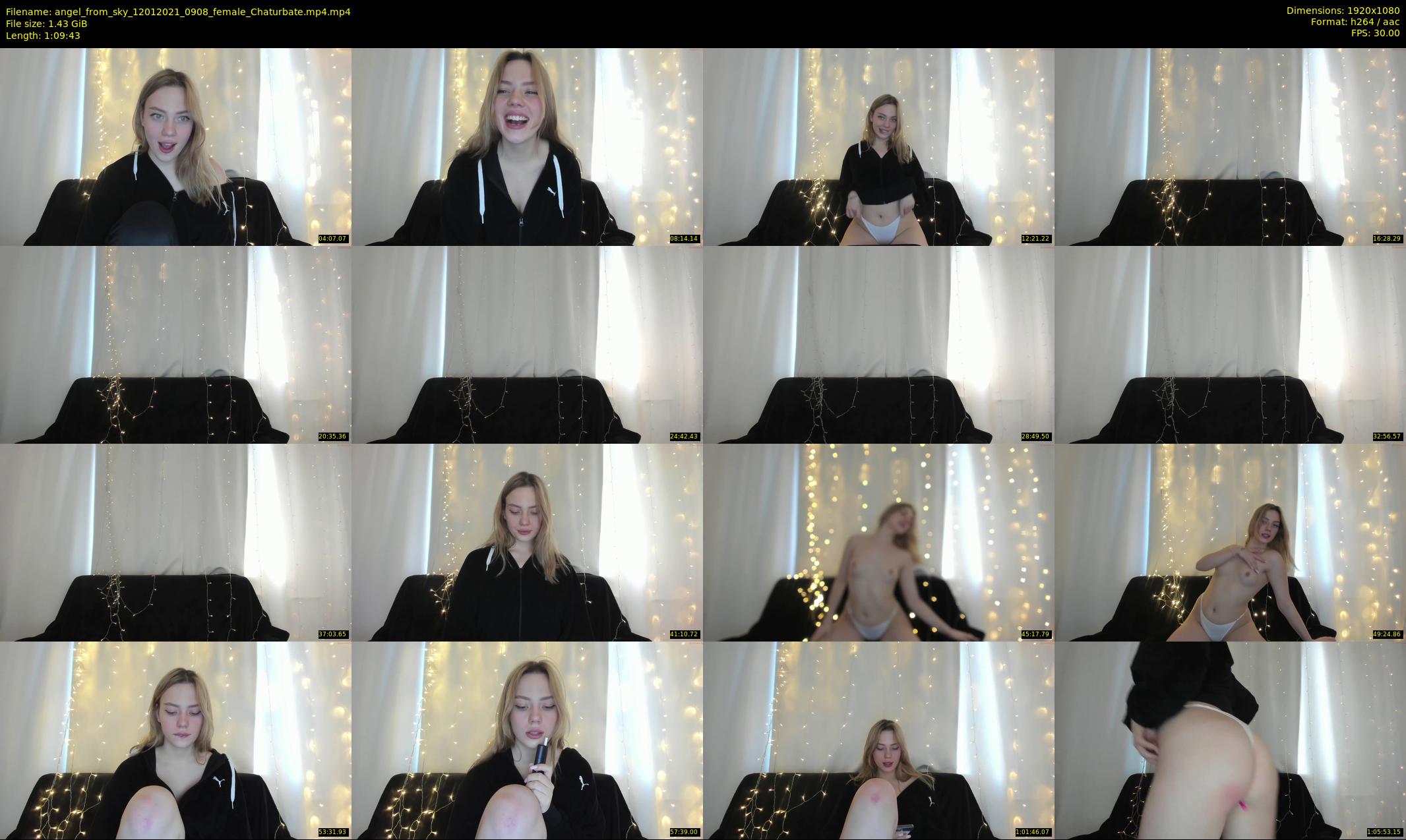 angel_from_sky — 70 minute Chaturbate female cam show recording, 1080p, Jan 12, 2021