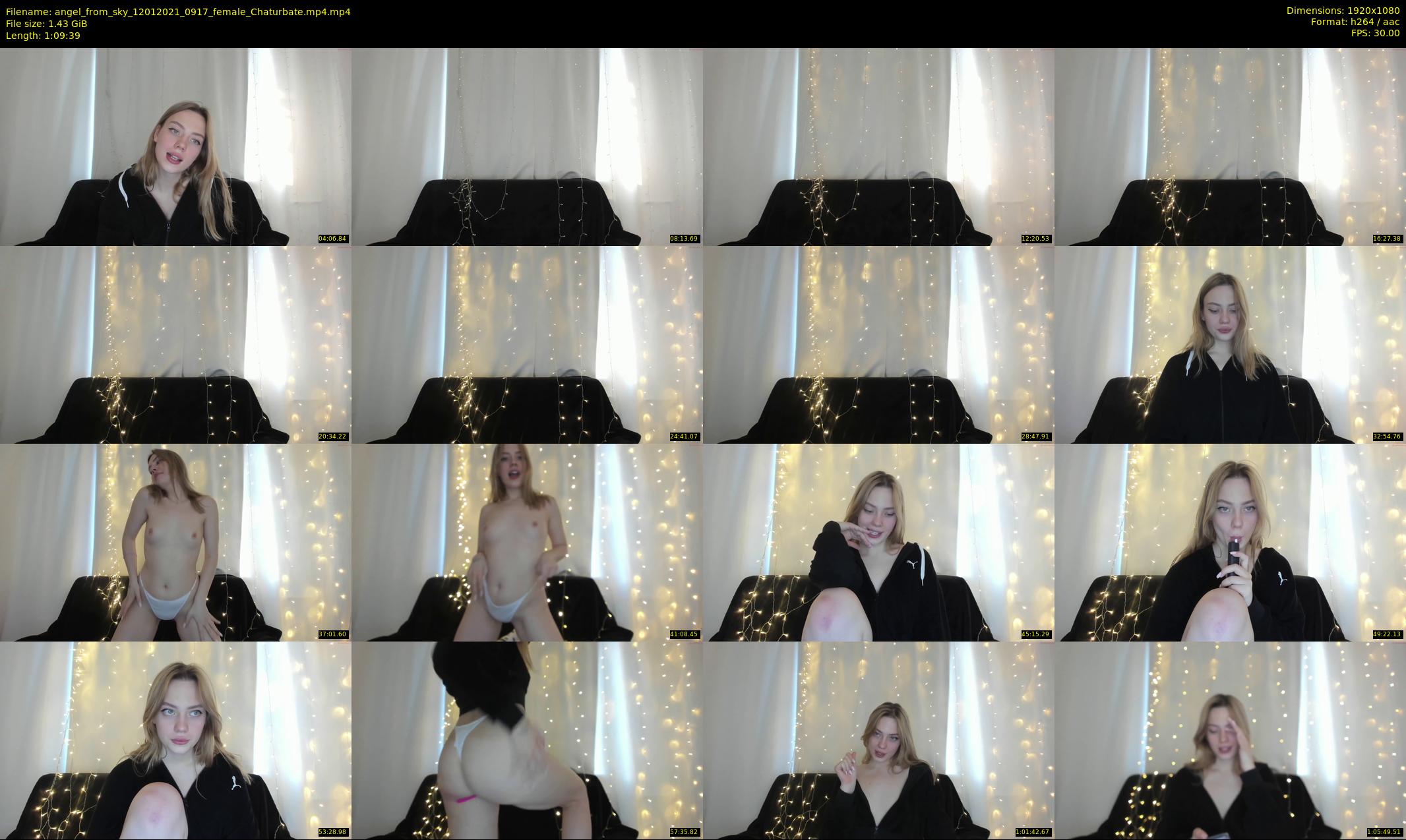 angel_from_sky — 70 minute Chaturbate female cam show recording, 1080p, Jan 12, 2021