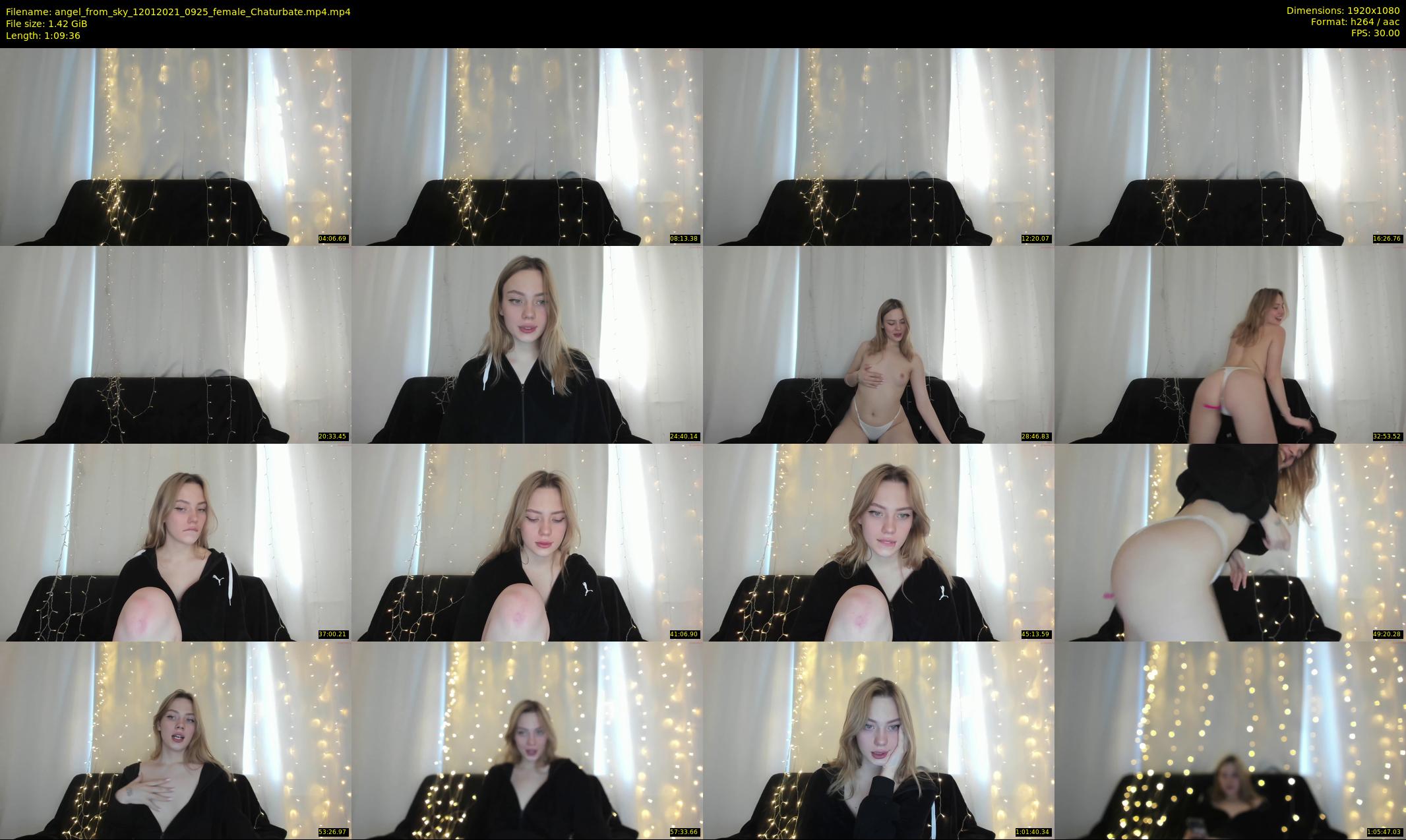 angel_from_sky — 70 minute Chaturbate female cam show recording, 1080p, Jan 12, 2021
