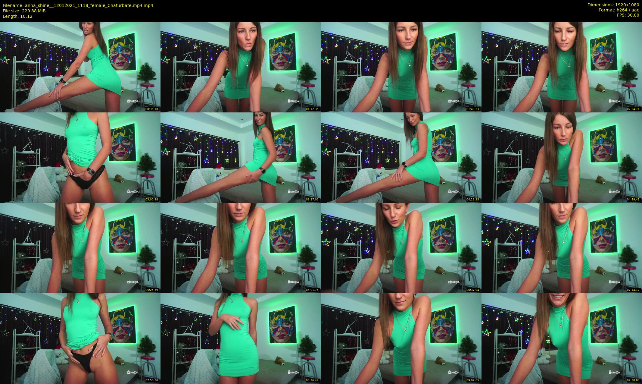 anna_shine_ — 11 minute Chaturbate female cam show recording, 1080p, Jan 12, 2021
