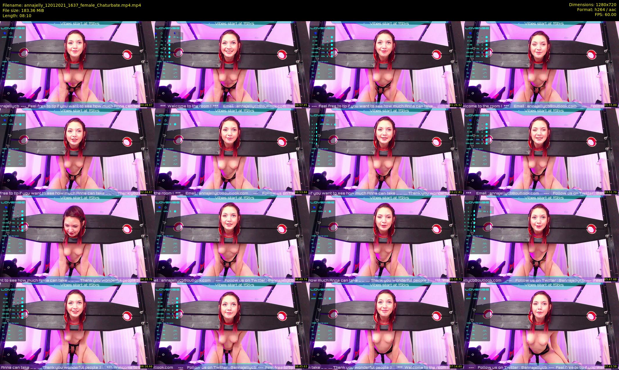 annajelly — 9 minute Chaturbate couple cam show recording, 720p, Jan 12, 2021