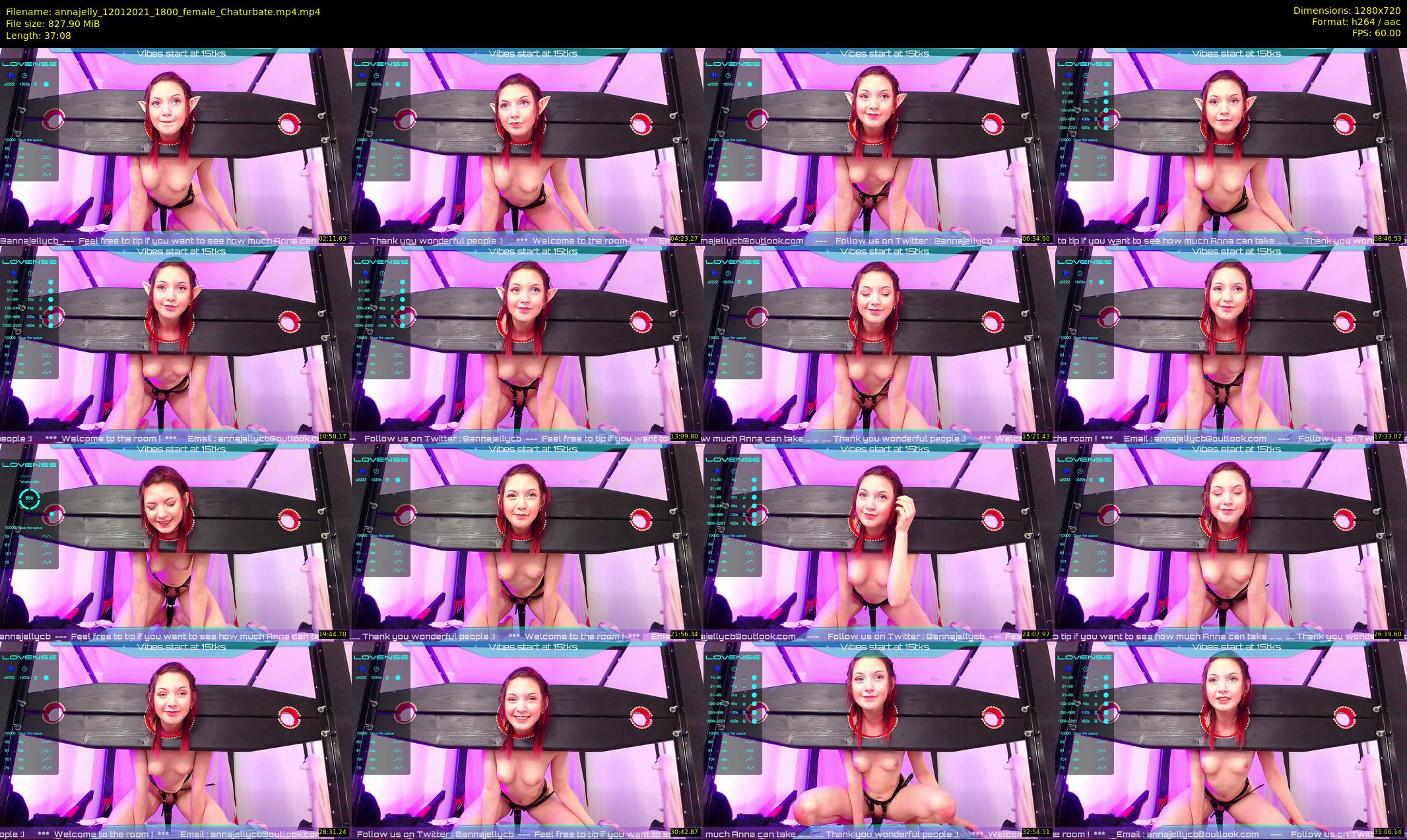 annajelly — 38 minute Chaturbate couple cam show recording, 720p, Jan 12, 2021