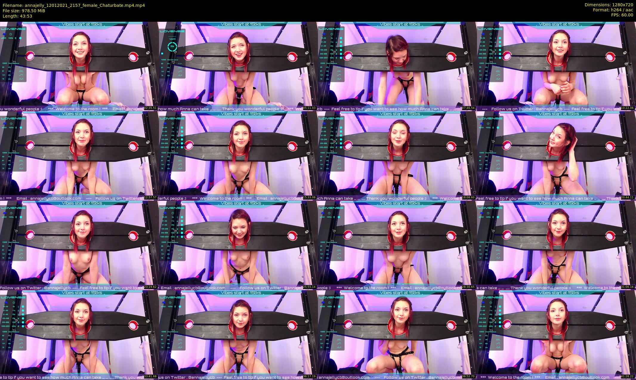 annajelly — 44 minute Chaturbate couple cam show recording, 720p, Jan 12, 2021
